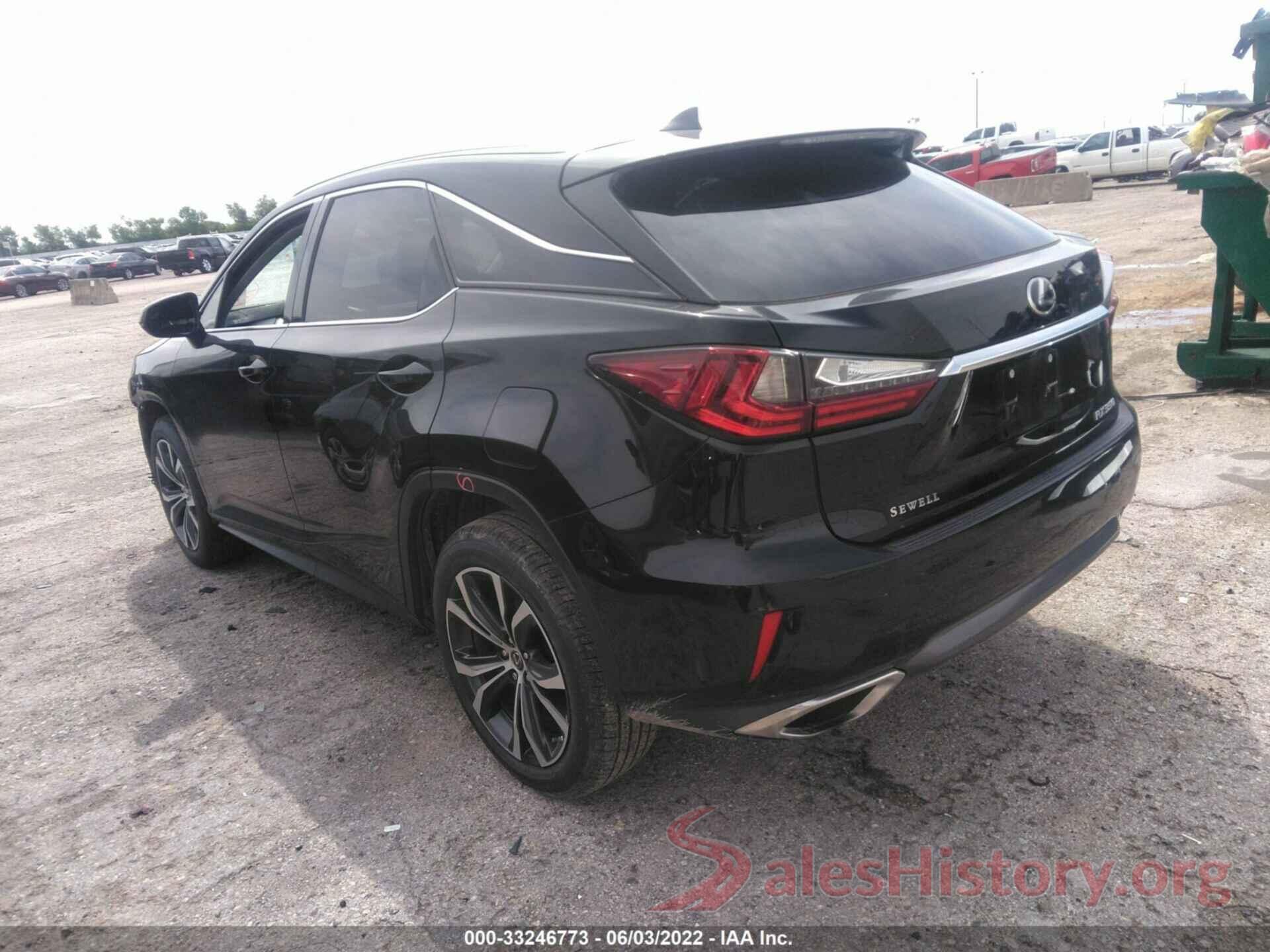 2T2ZZMCA2KC148552 2019 LEXUS RX