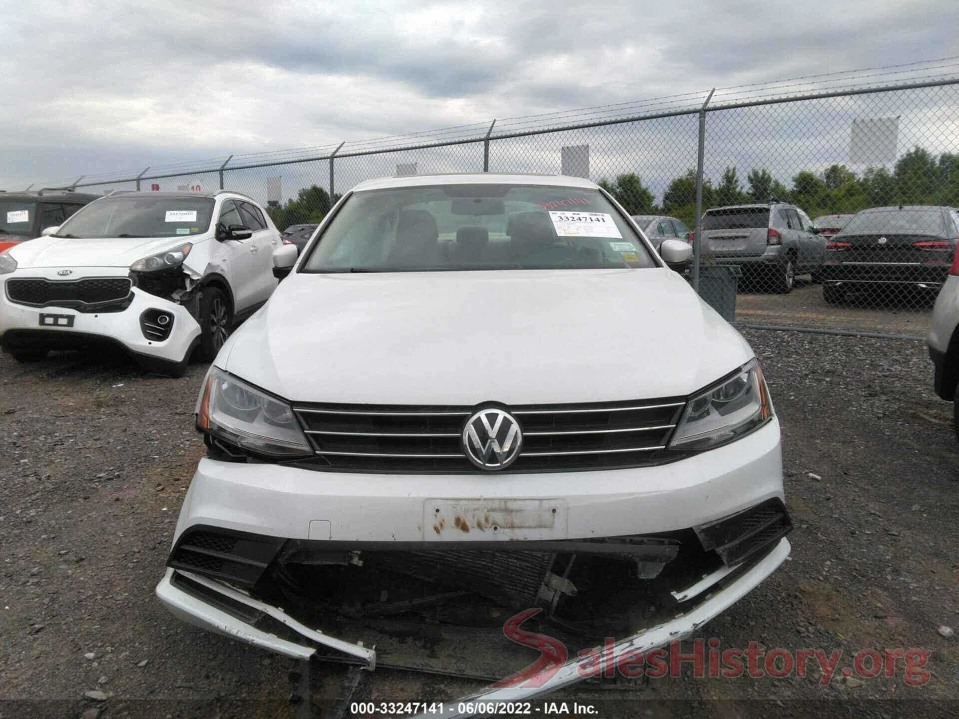 3VWDB7AJ5HM270956 2017 VOLKSWAGEN JETTA