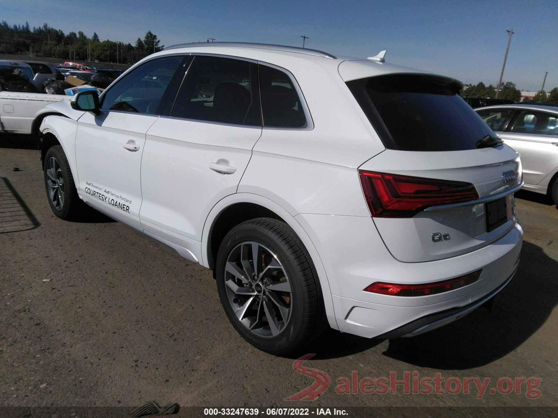 WA1AAAFY0M2024002 2021 AUDI Q5