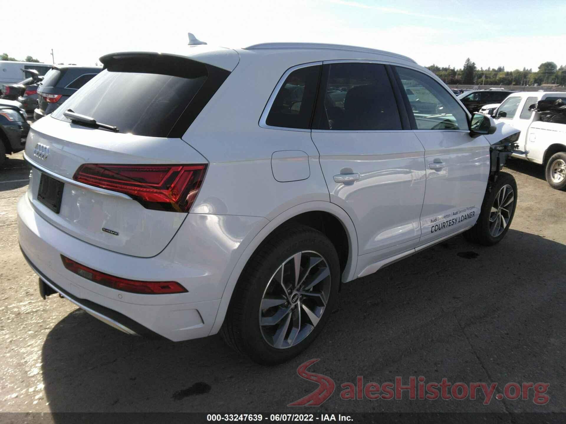 WA1AAAFY0M2024002 2021 AUDI Q5