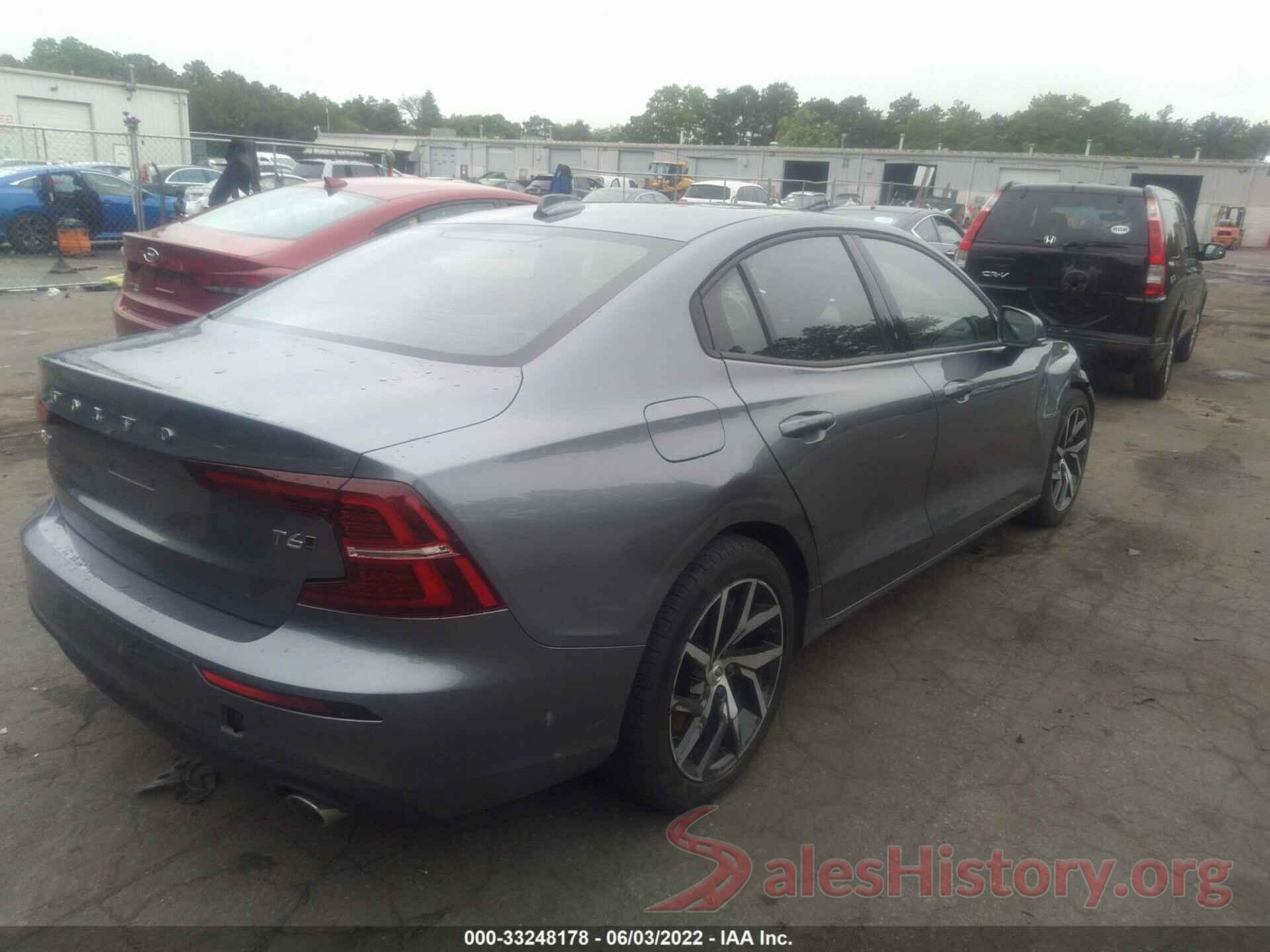 7JRA22TK3KG011884 2019 VOLVO S60