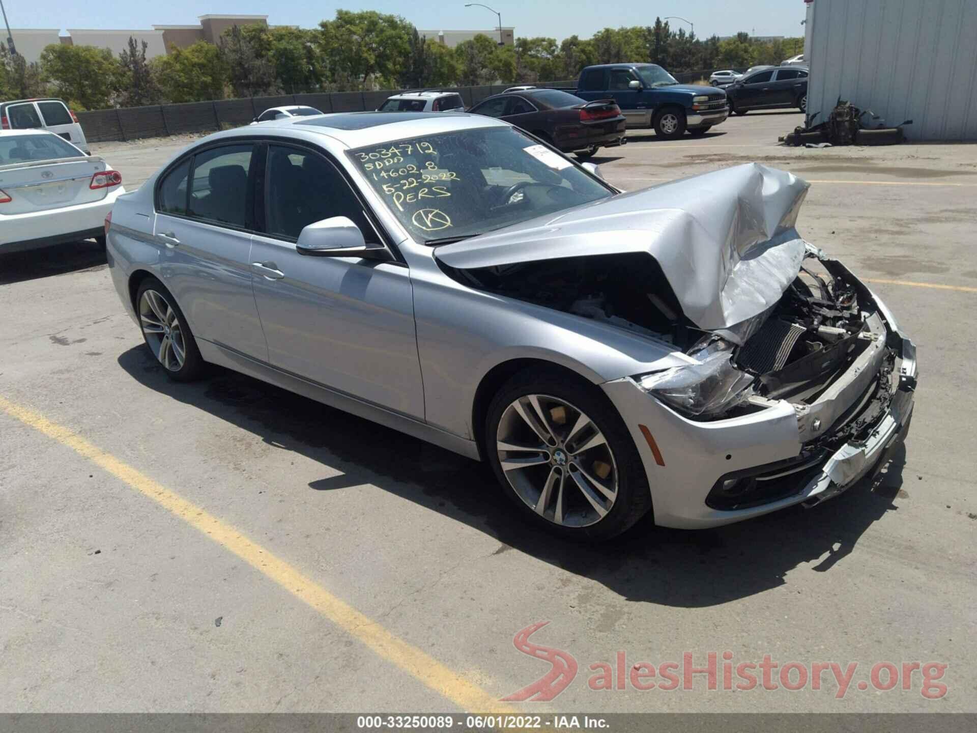 WBA8E9G57GNT87277 2016 BMW 3 SERIES