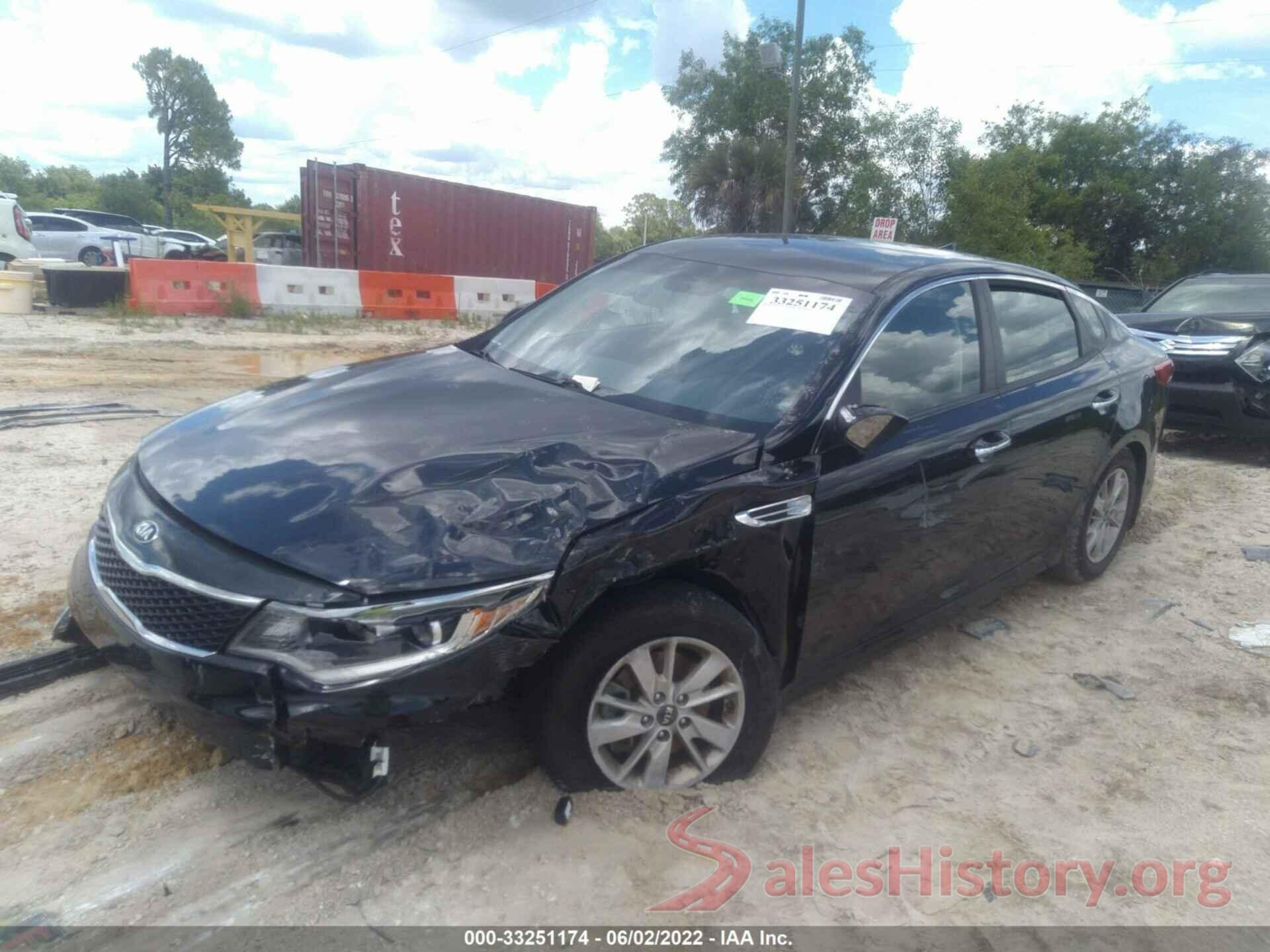 5XXGT4L35GG071156 2016 KIA OPTIMA