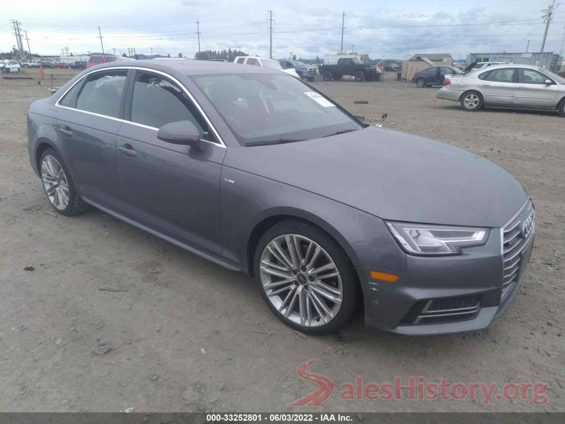 WAUENBF44JA167001 2018 AUDI A4