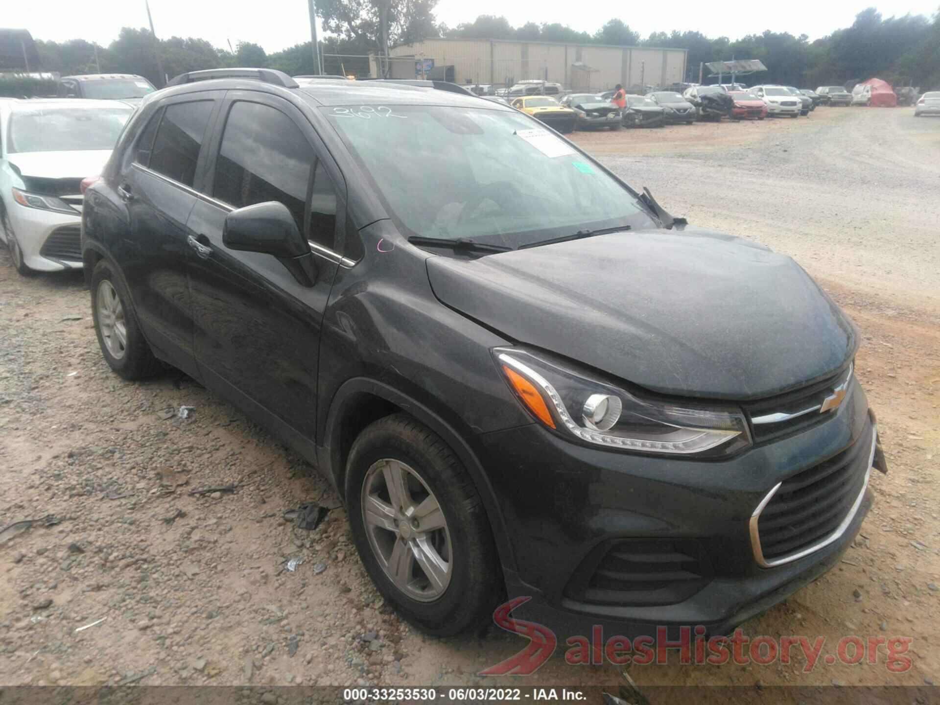 3GNCJLSB3KL183692 2019 CHEVROLET TRAX