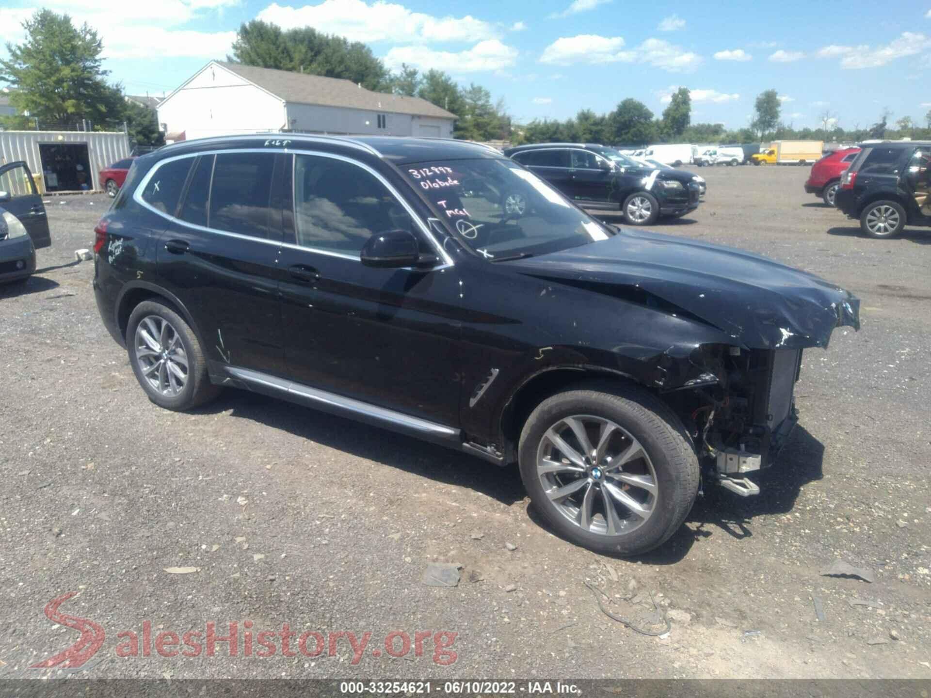5UXTR7C5XKLF31194 2019 BMW X3