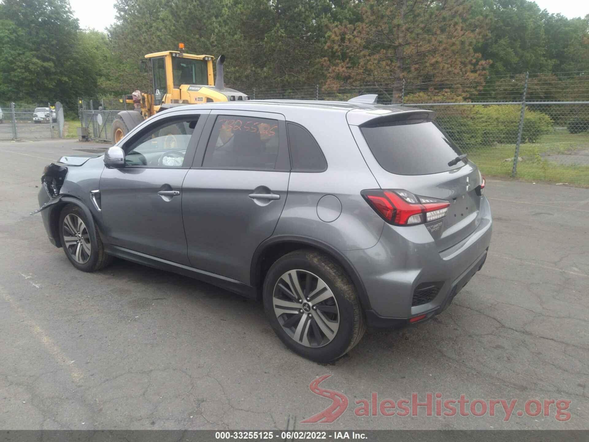 JA4ARUAU0MU010507 2021 MITSUBISHI OUTLANDER SPORT