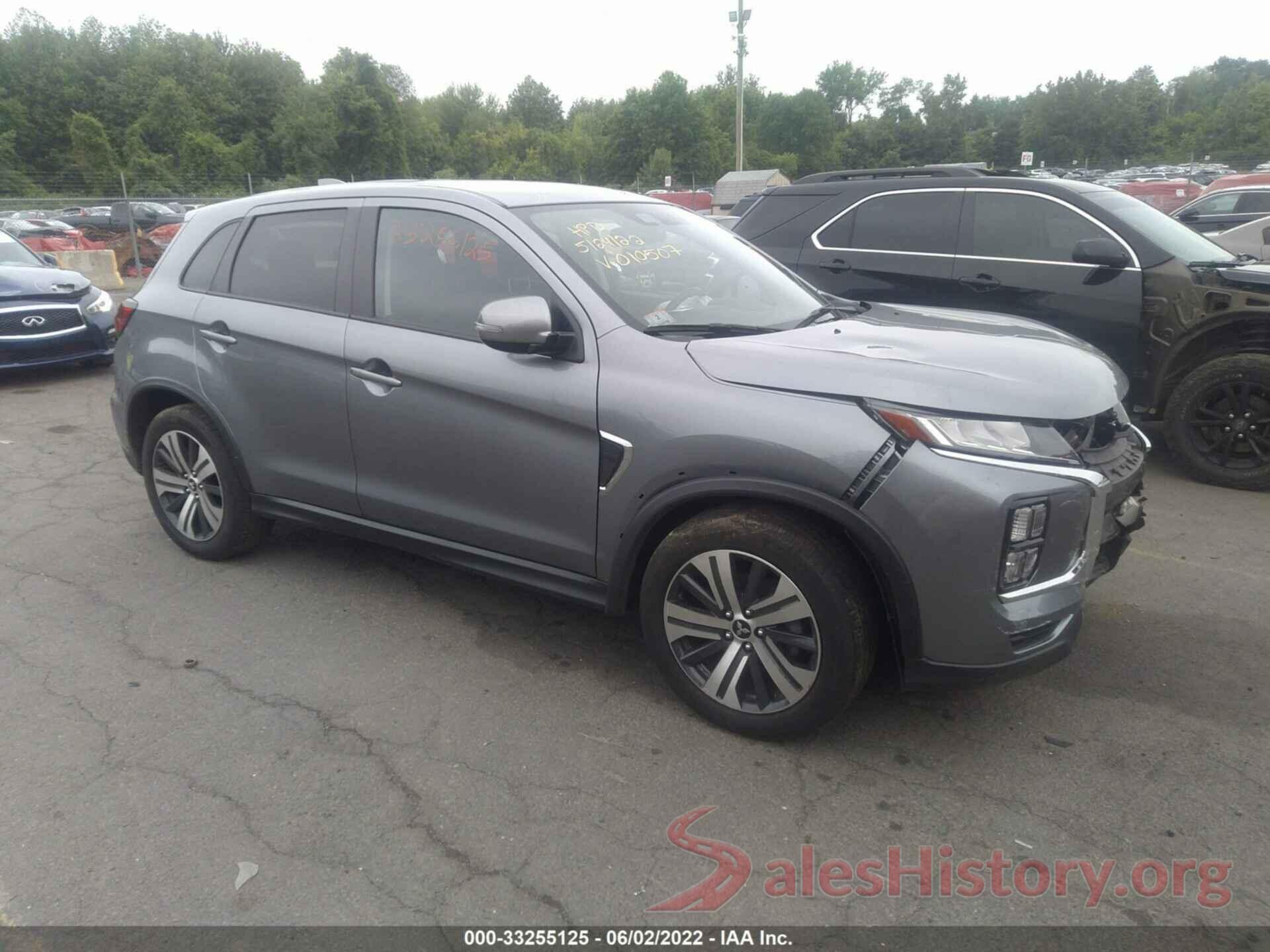 JA4ARUAU0MU010507 2021 MITSUBISHI OUTLANDER SPORT