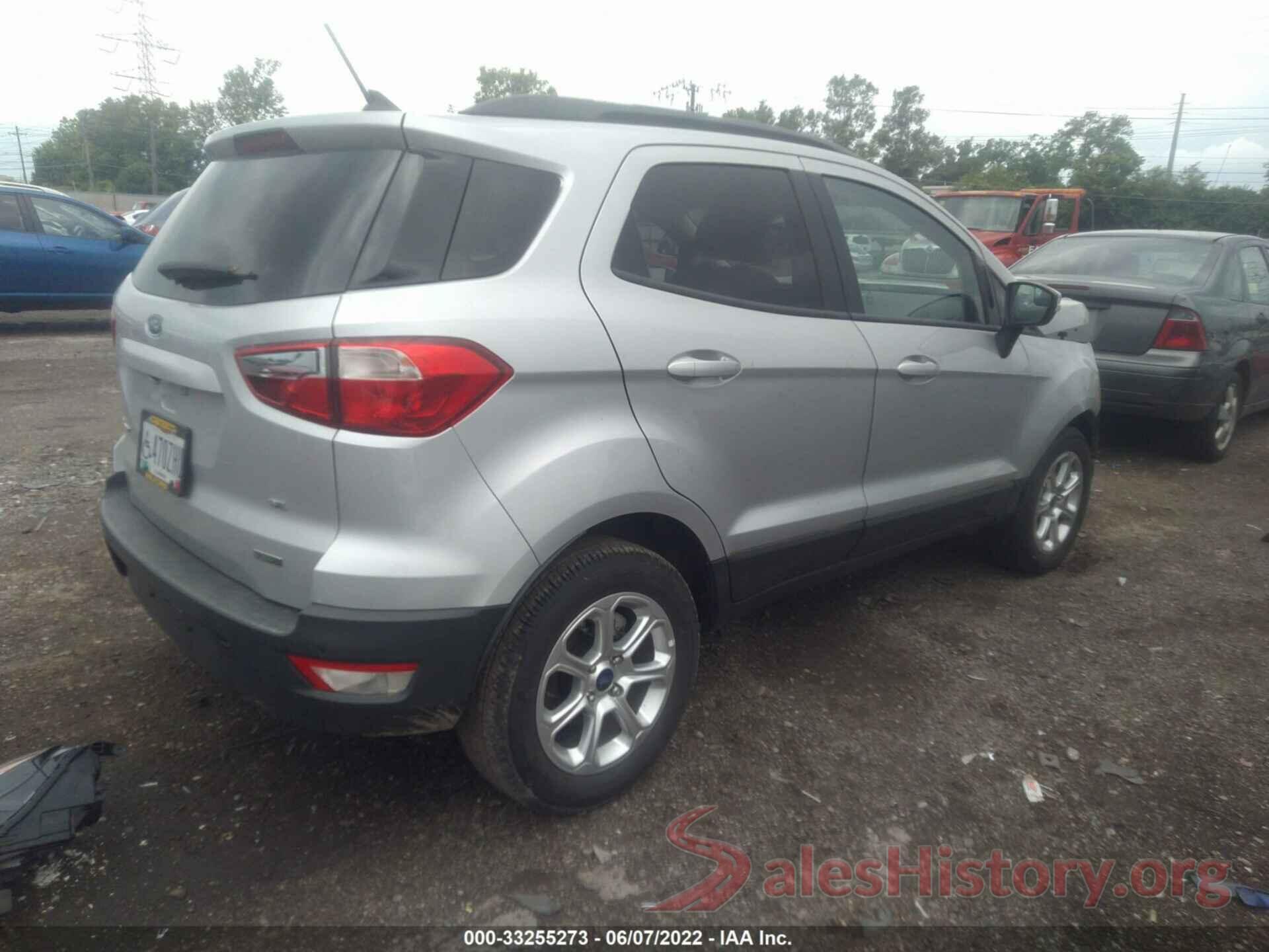 MAJ3S2GE3KC294960 2019 FORD ECOSPORT