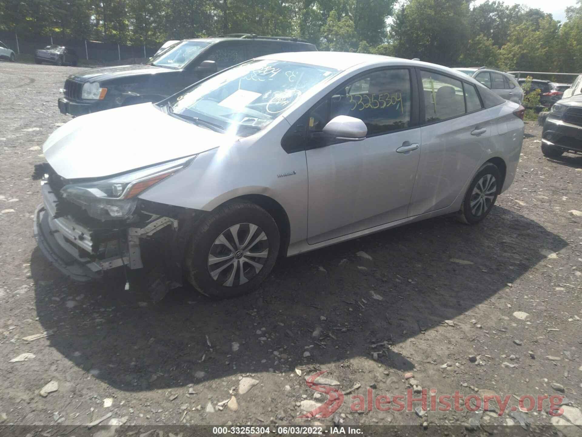 JTDL9RFU8K3010309 2019 TOYOTA PRIUS