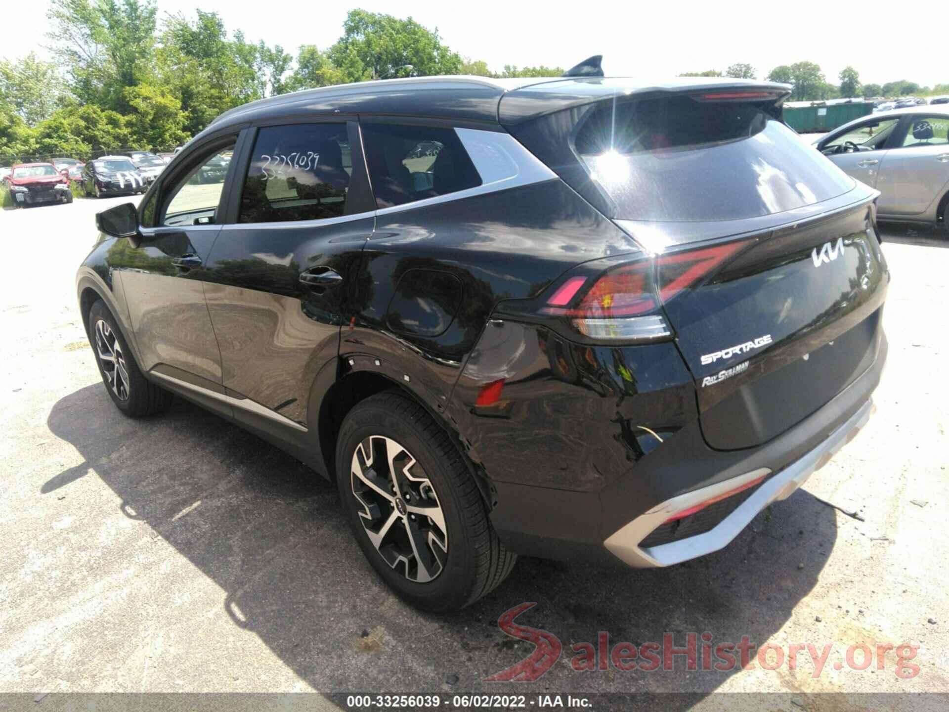 5XYK3CAF2PG010263 2023 KIA SPORTAGE