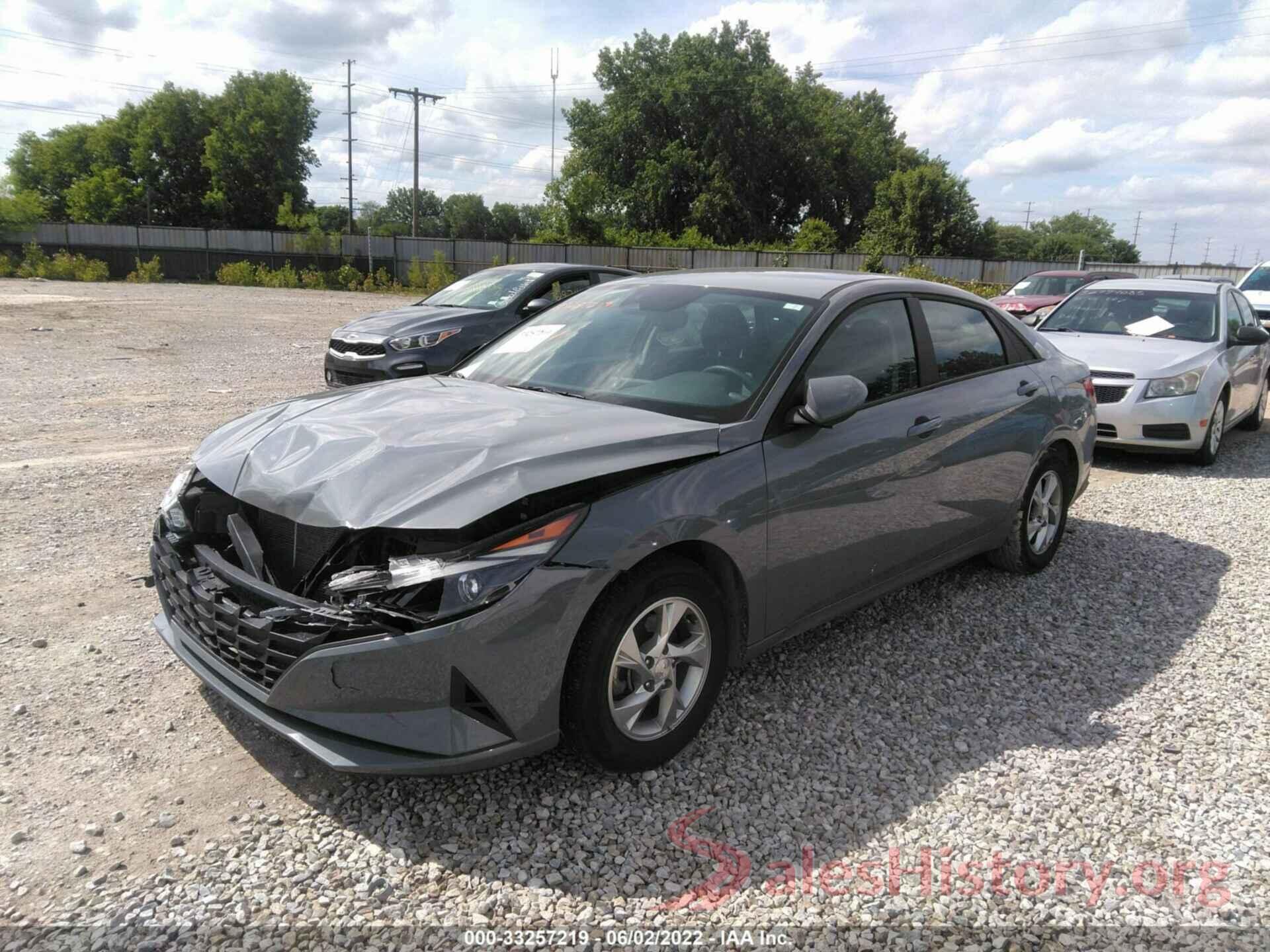 KMHLL4AG1MU069569 2021 HYUNDAI ELANTRA