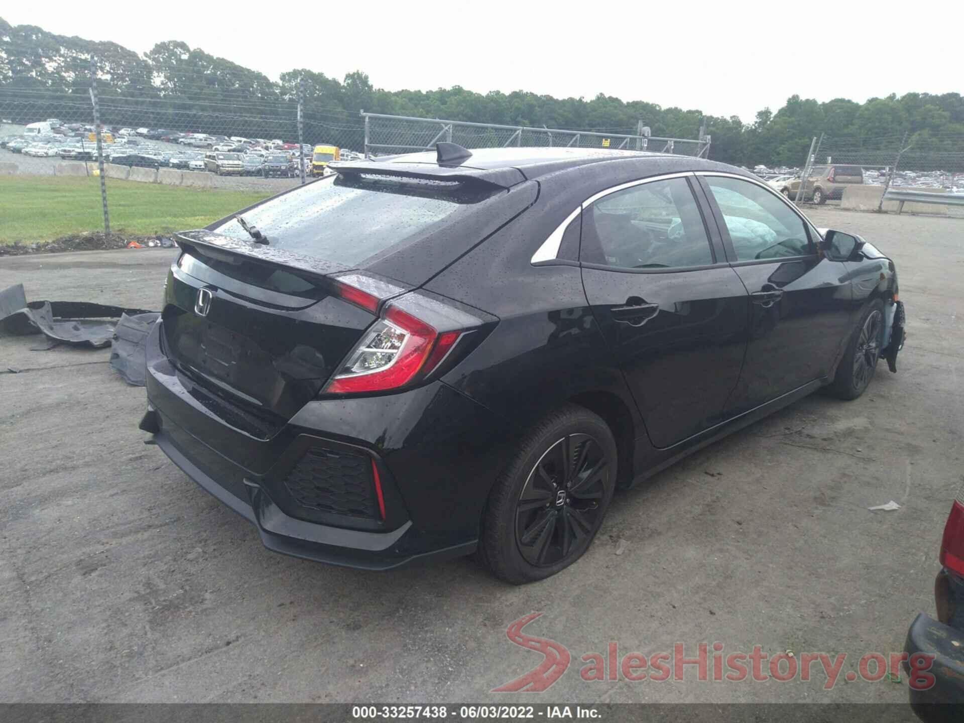 SHHFK7H68KU406018 2019 HONDA CIVIC HATCHBACK