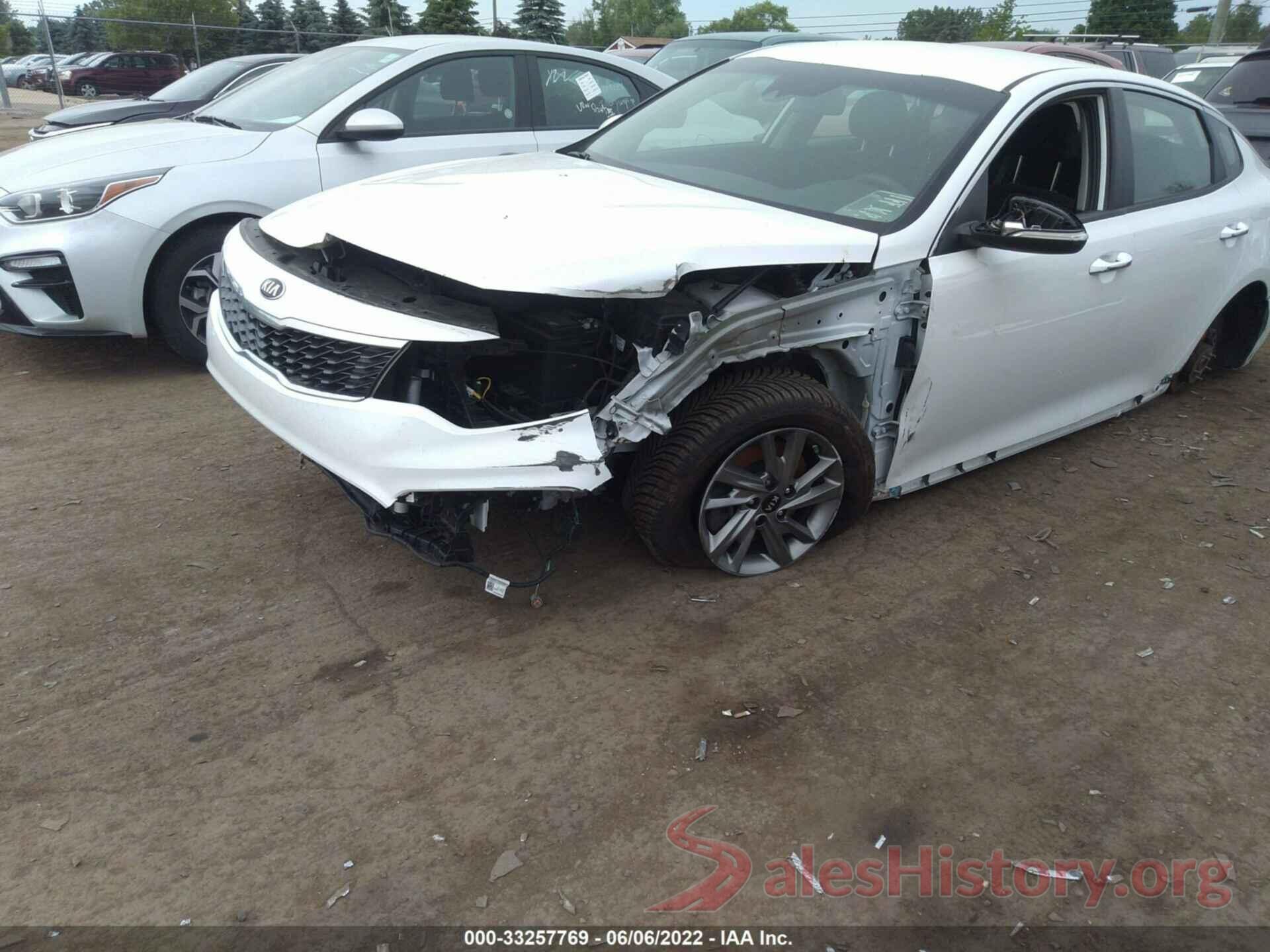 5XXGT4L33KG307666 2019 KIA OPTIMA