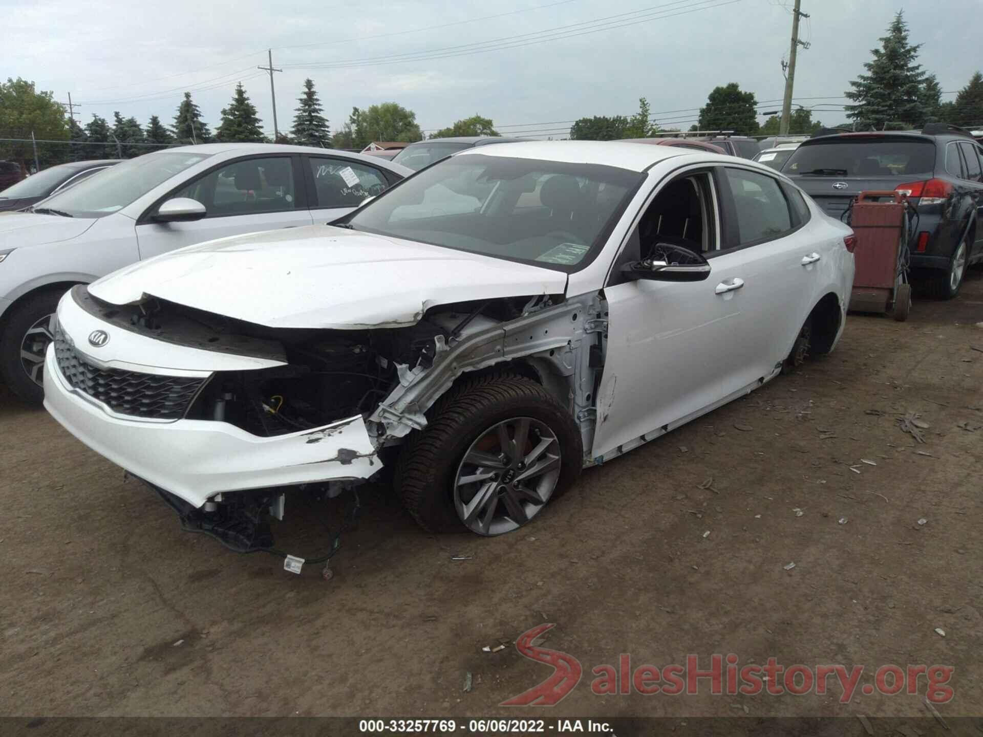 5XXGT4L33KG307666 2019 KIA OPTIMA