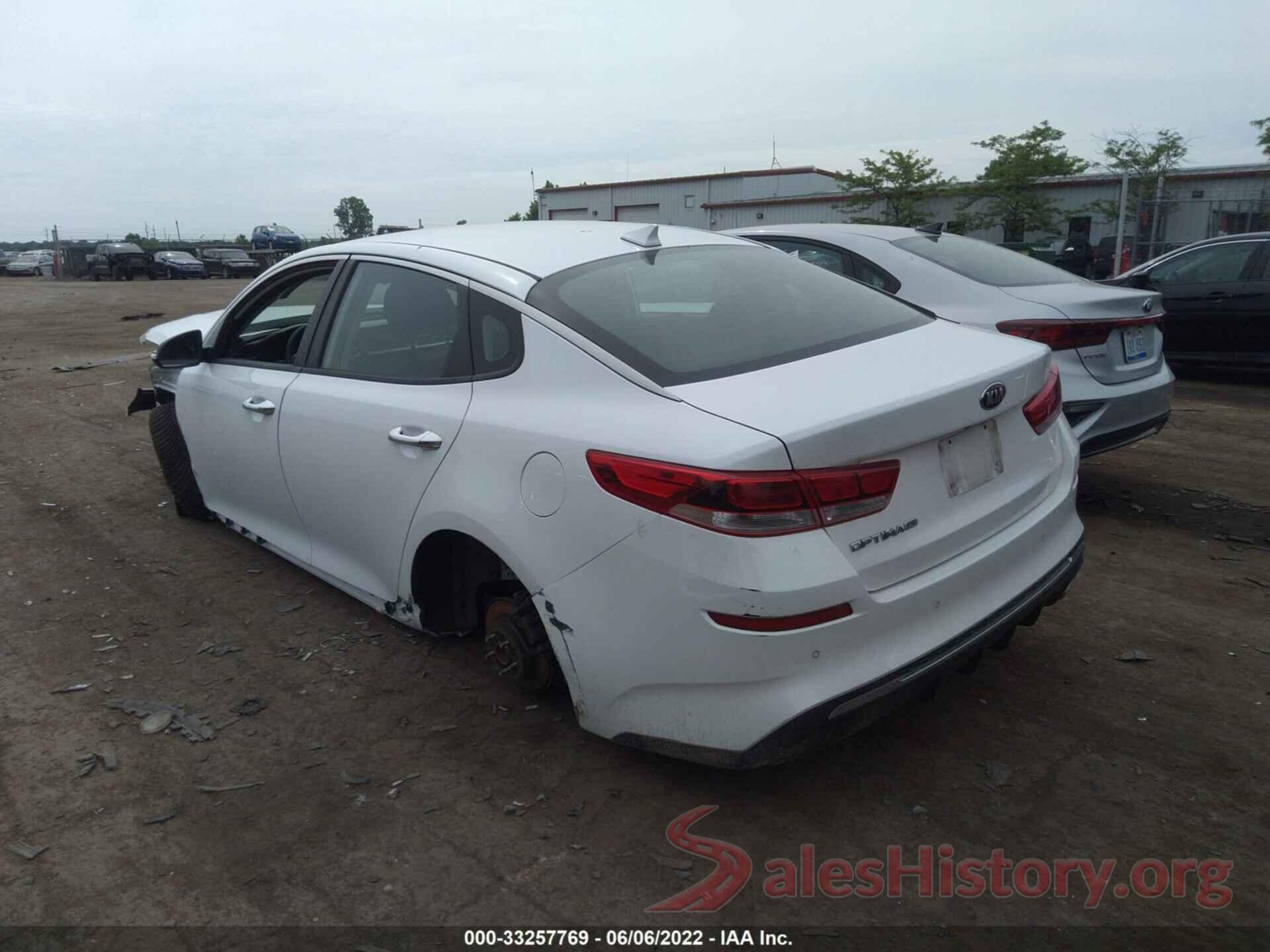 5XXGT4L33KG307666 2019 KIA OPTIMA