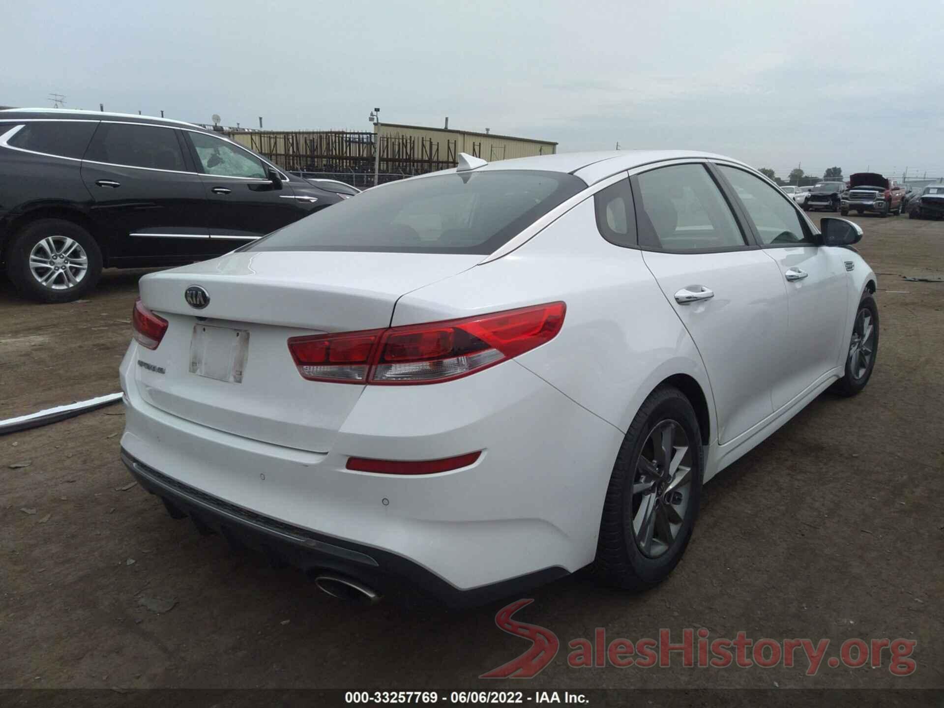 5XXGT4L33KG307666 2019 KIA OPTIMA