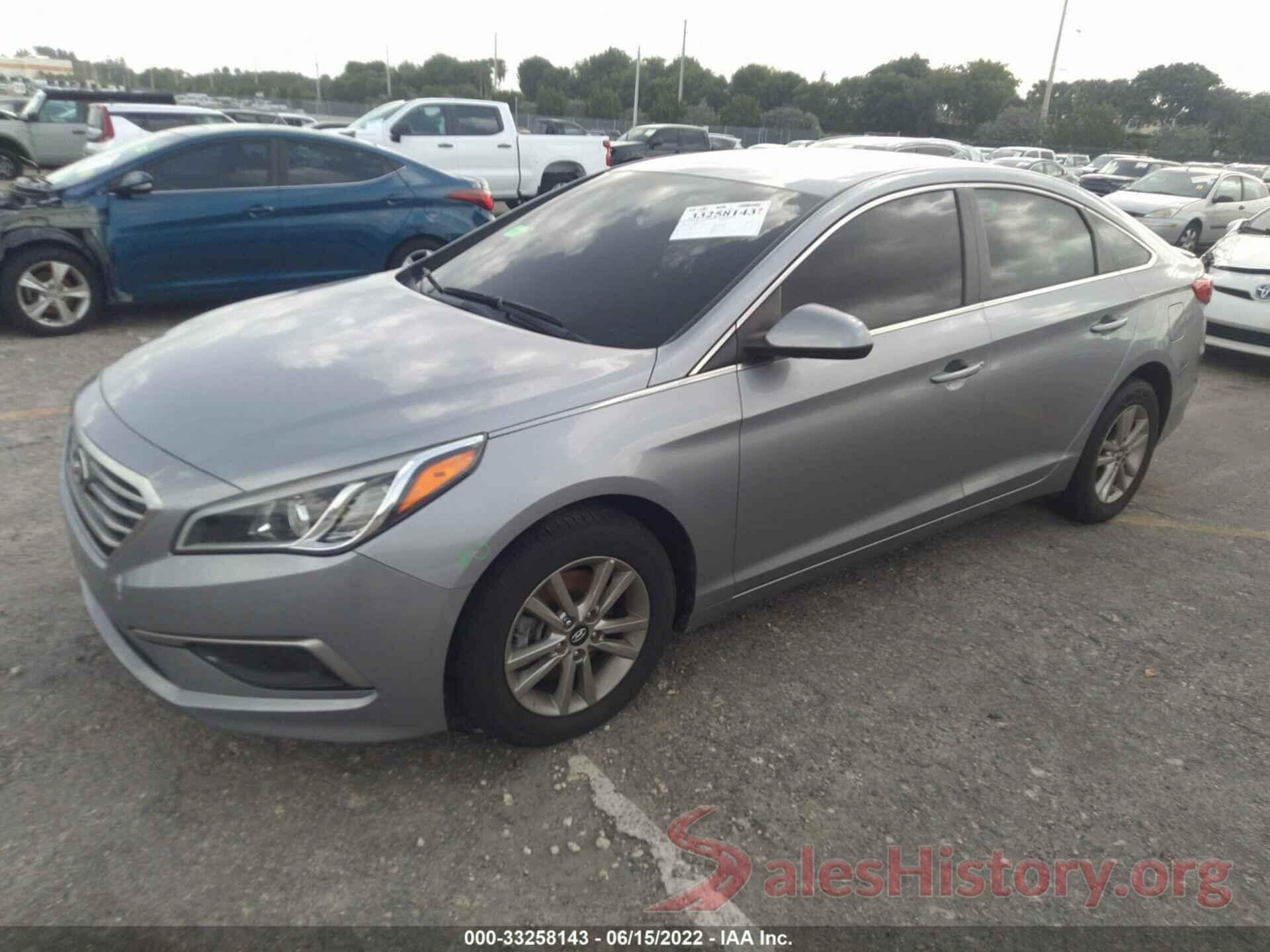 5NPE24AF7HH575155 2017 HYUNDAI SONATA