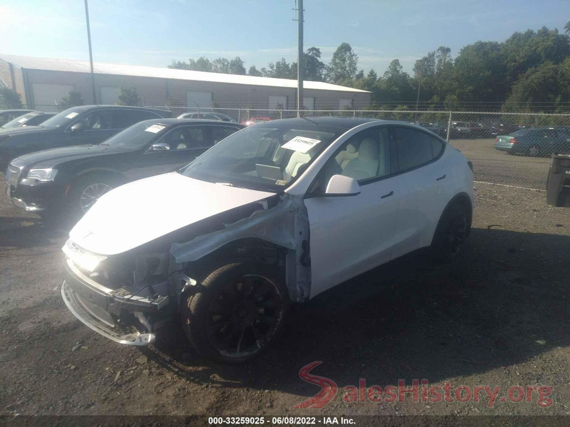 5YJYGDEE7MF211164 2021 TESLA MODEL Y