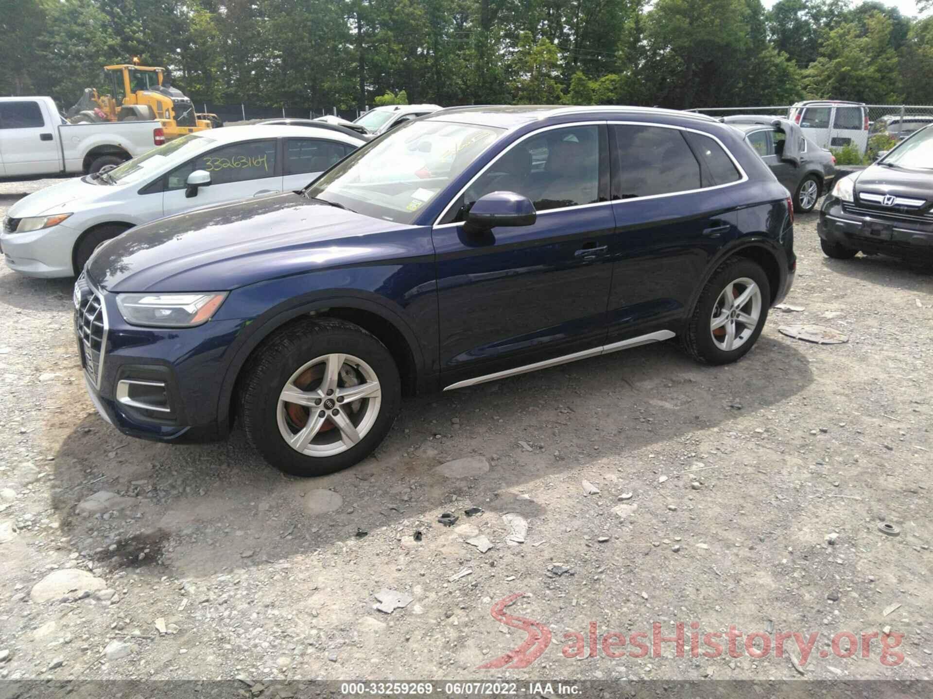 WA1AAAFY7M2060608 2021 AUDI Q5