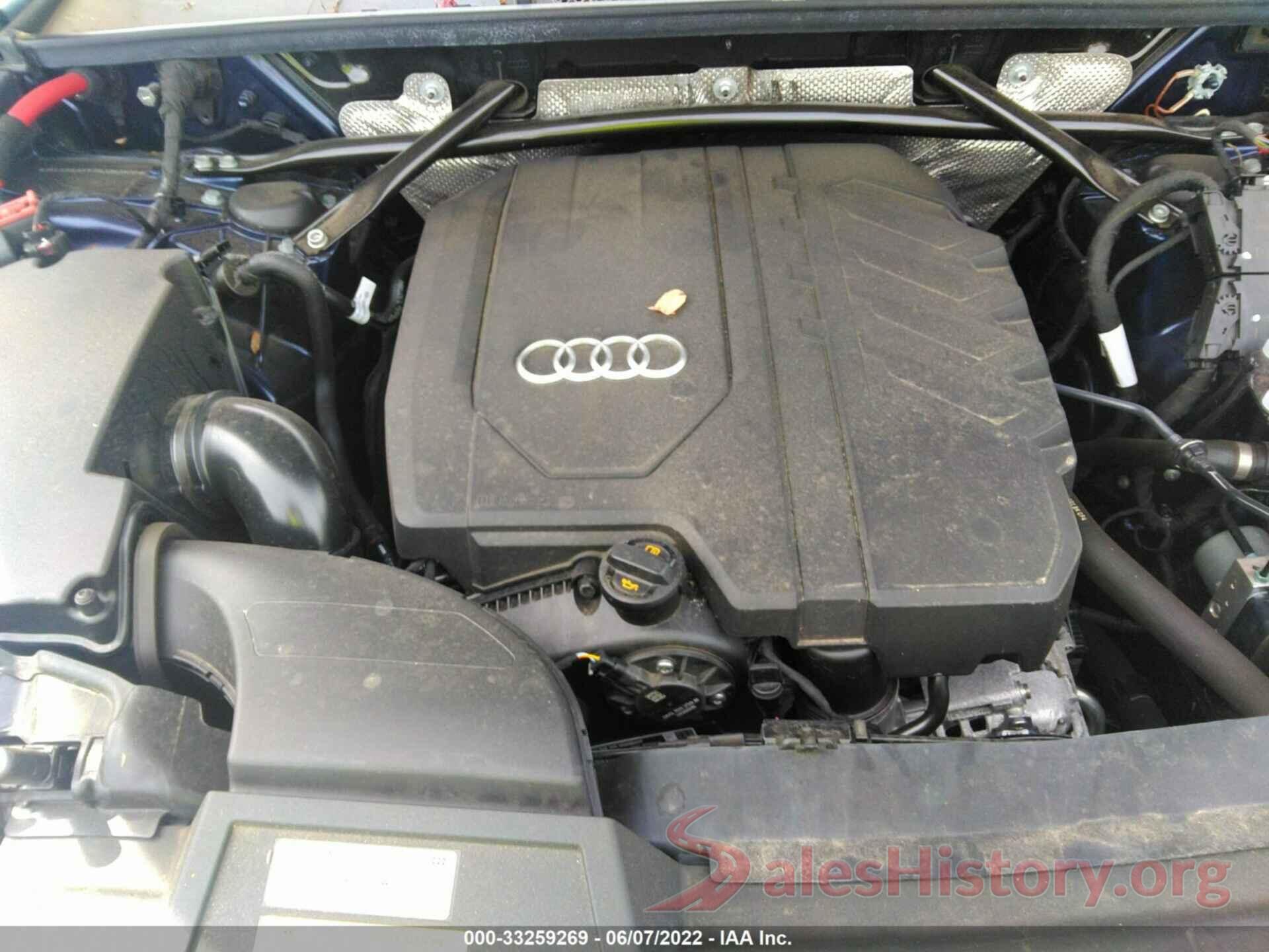 WA1AAAFY7M2060608 2021 AUDI Q5