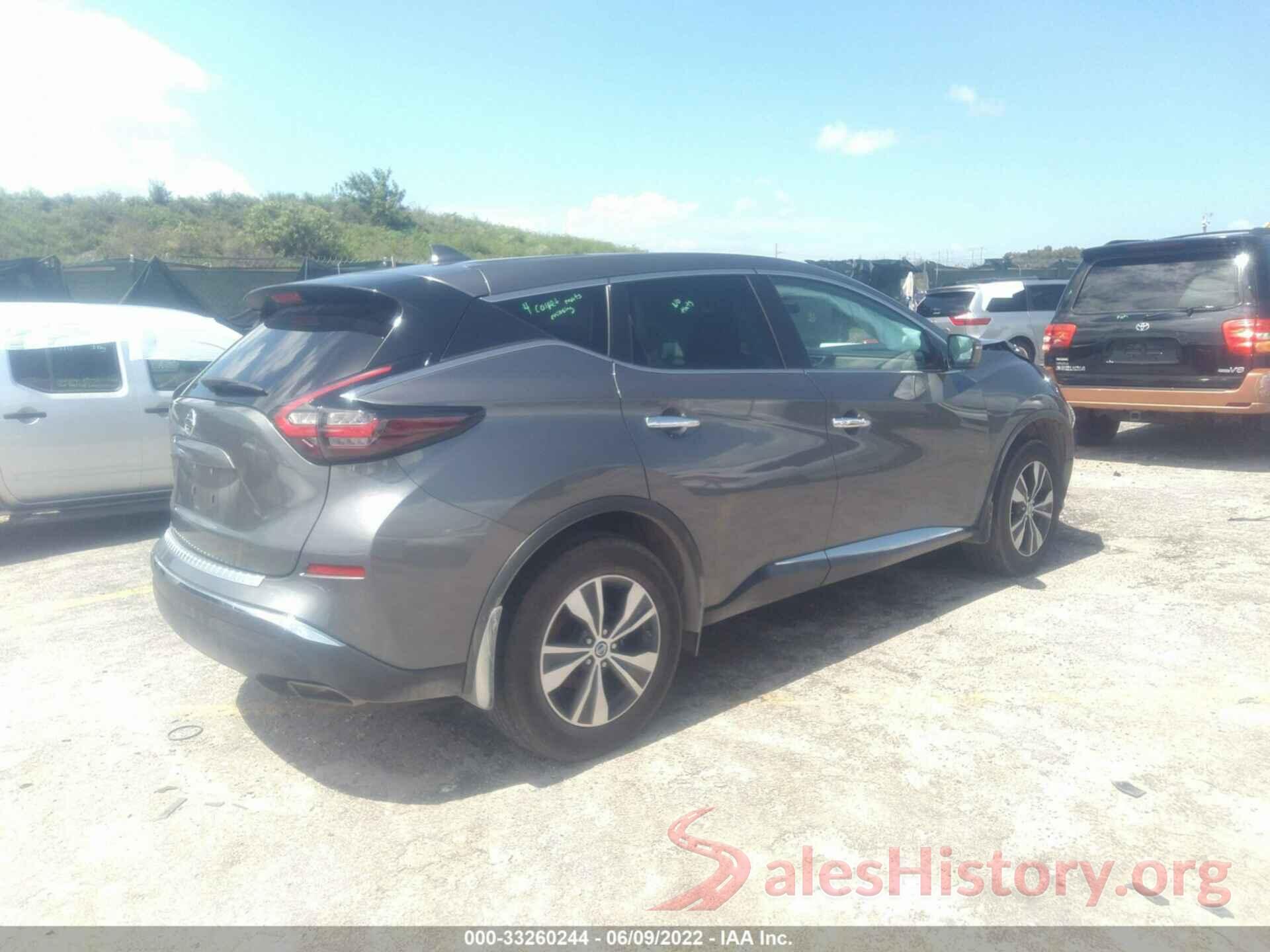 5N1AZ2MJ5KN134657 2019 NISSAN MURANO