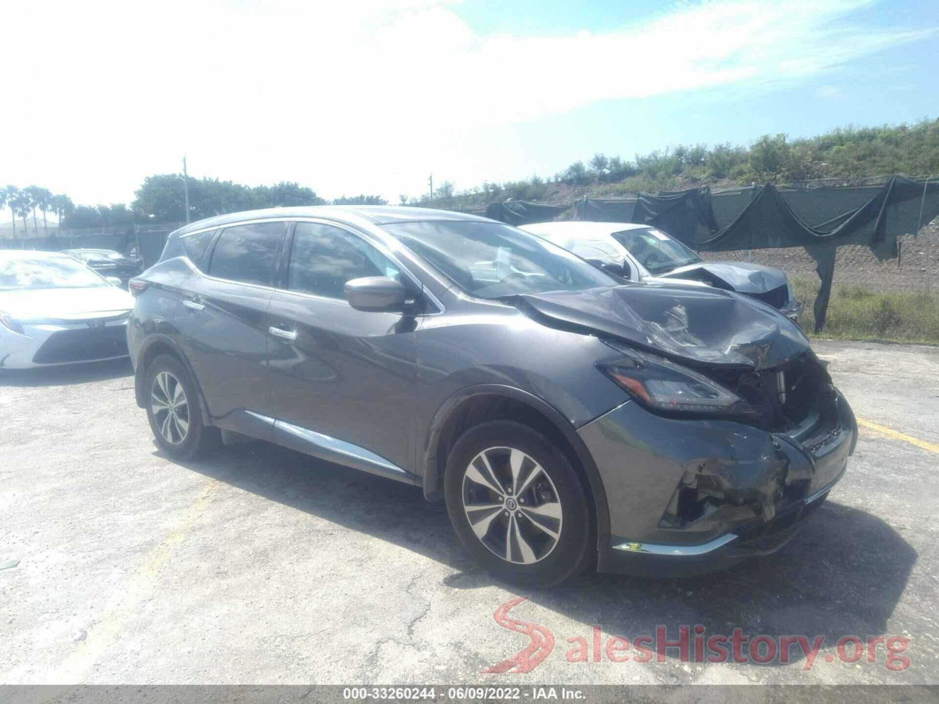 5N1AZ2MJ5KN134657 2019 NISSAN MURANO