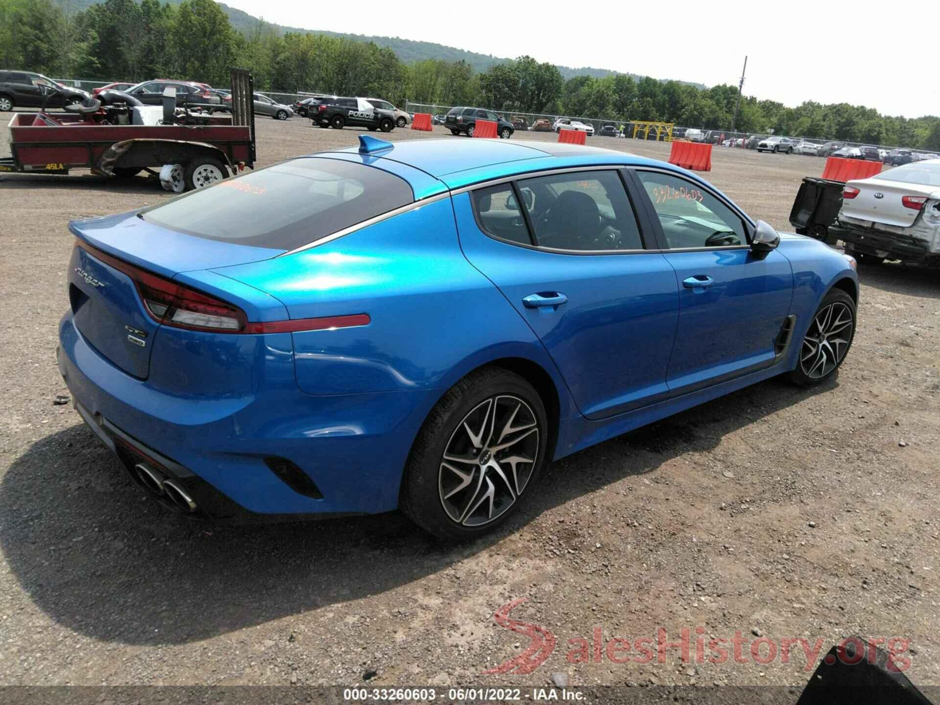 KNAE35LD3N6106663 2022 KIA STINGER