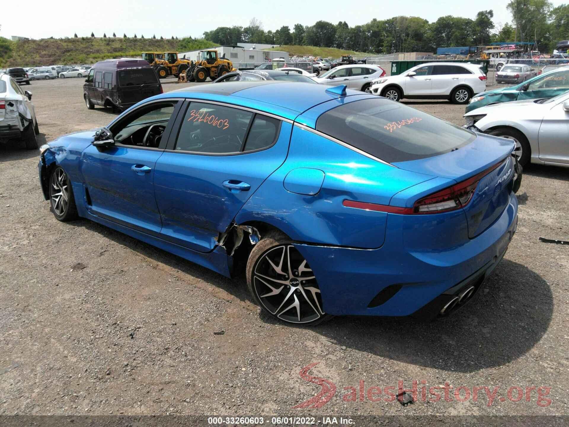 KNAE35LD3N6106663 2022 KIA STINGER