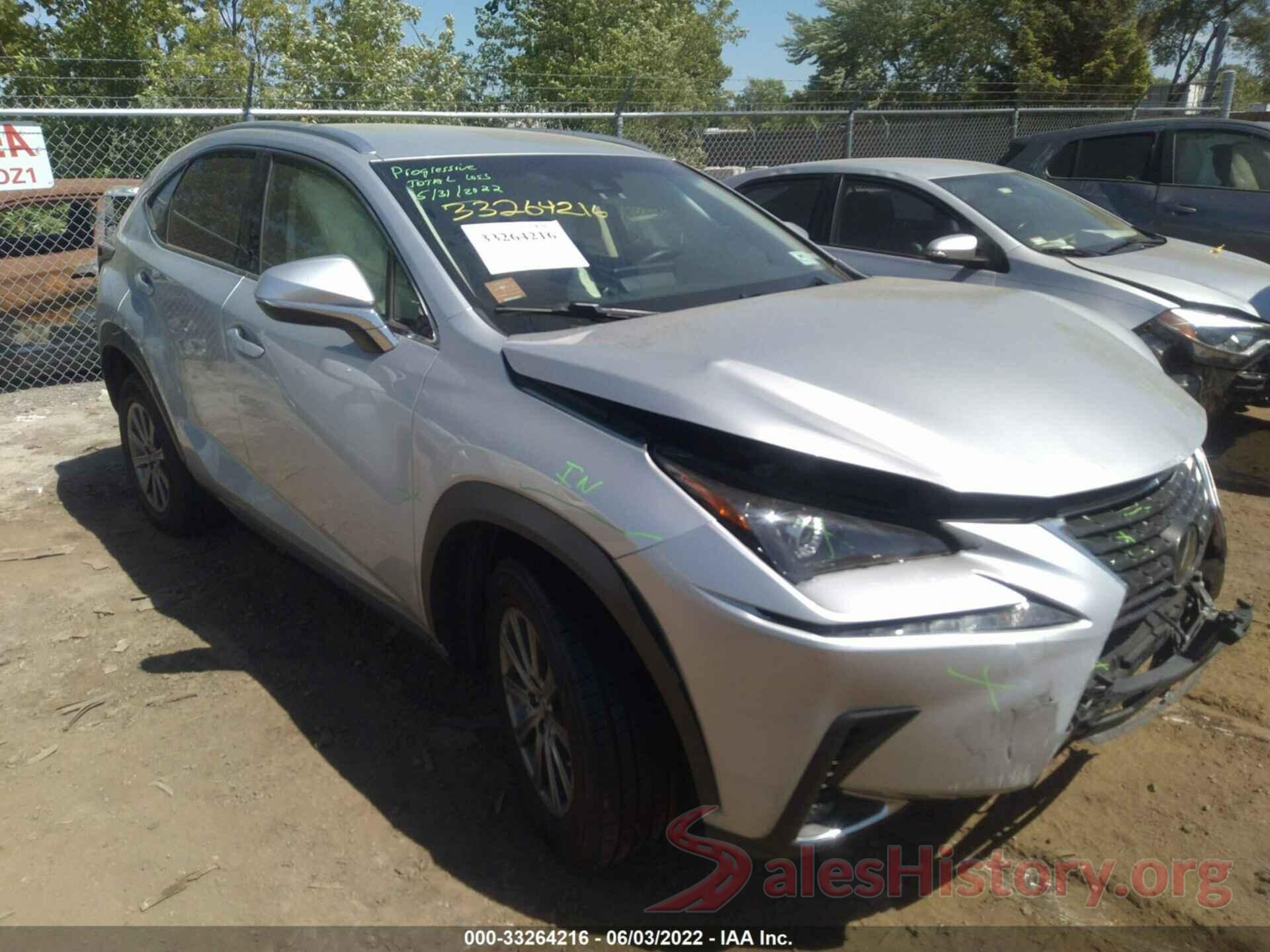 JTJYARBZ0K2145897 2019 LEXUS NX