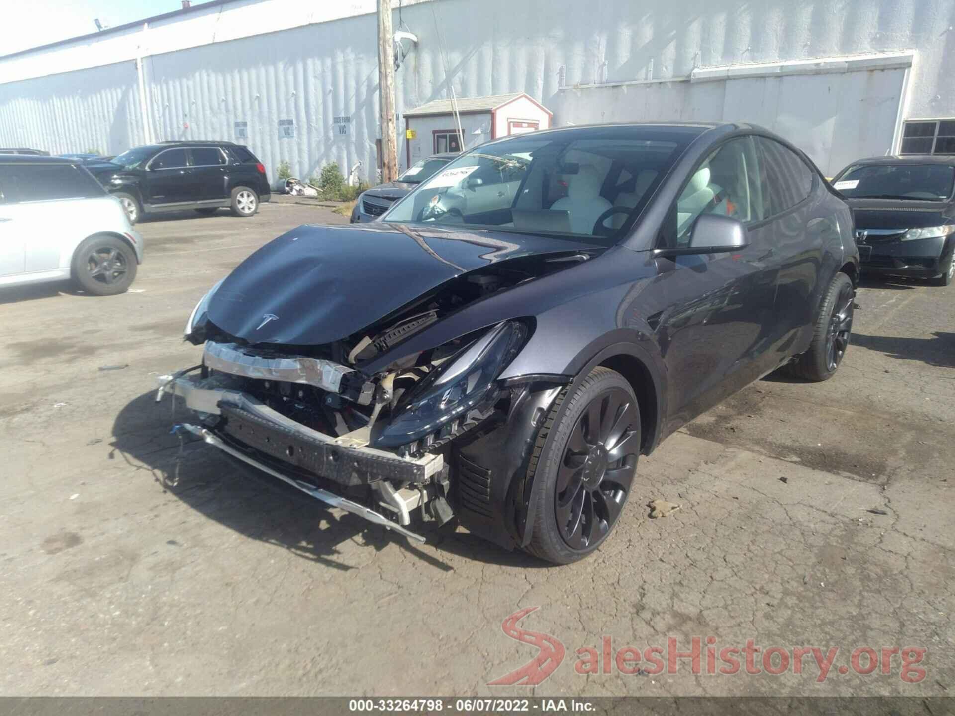 5YJYGDEF1MF268615 2021 TESLA MODEL Y