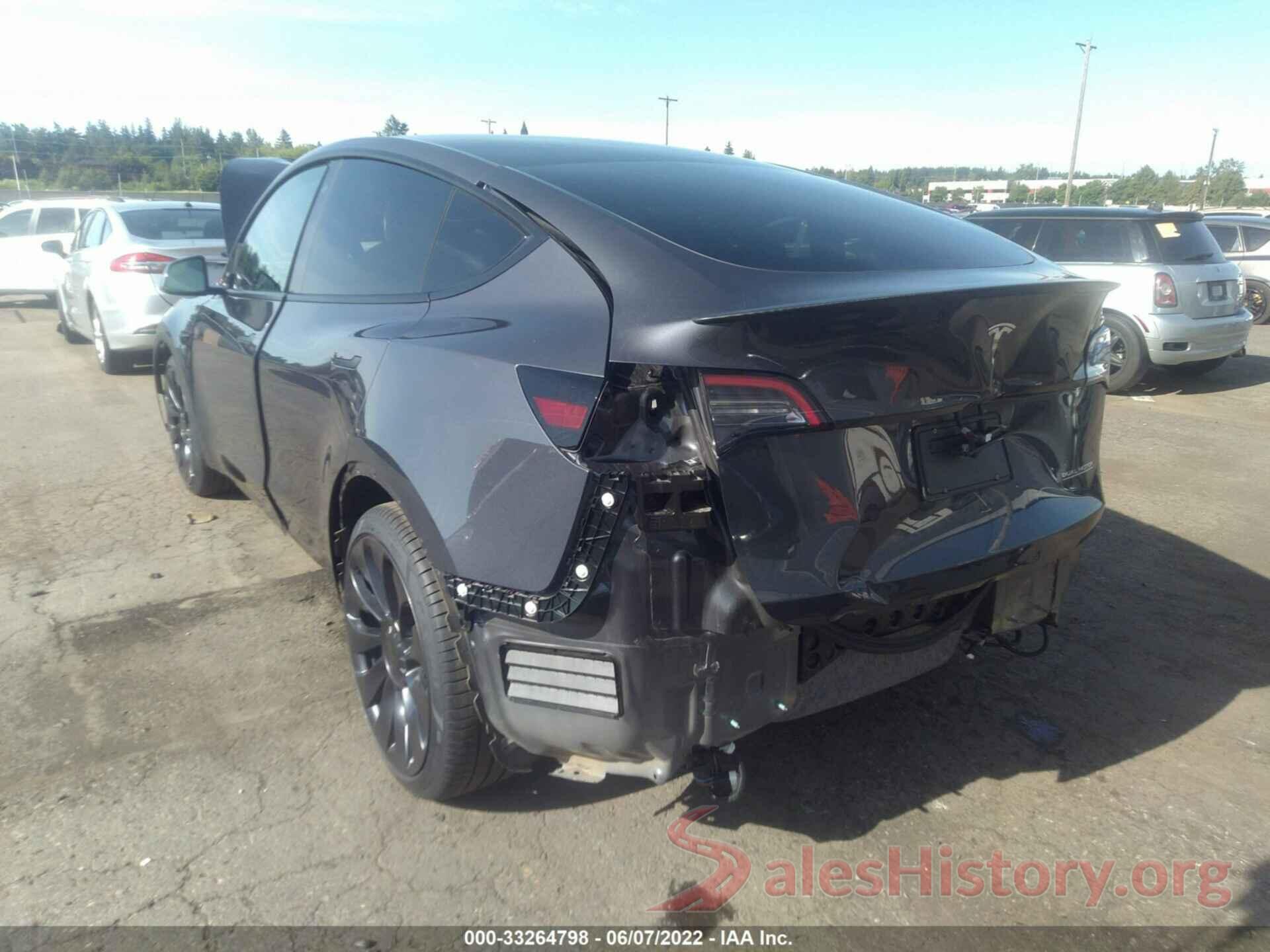 5YJYGDEF1MF268615 2021 TESLA MODEL Y