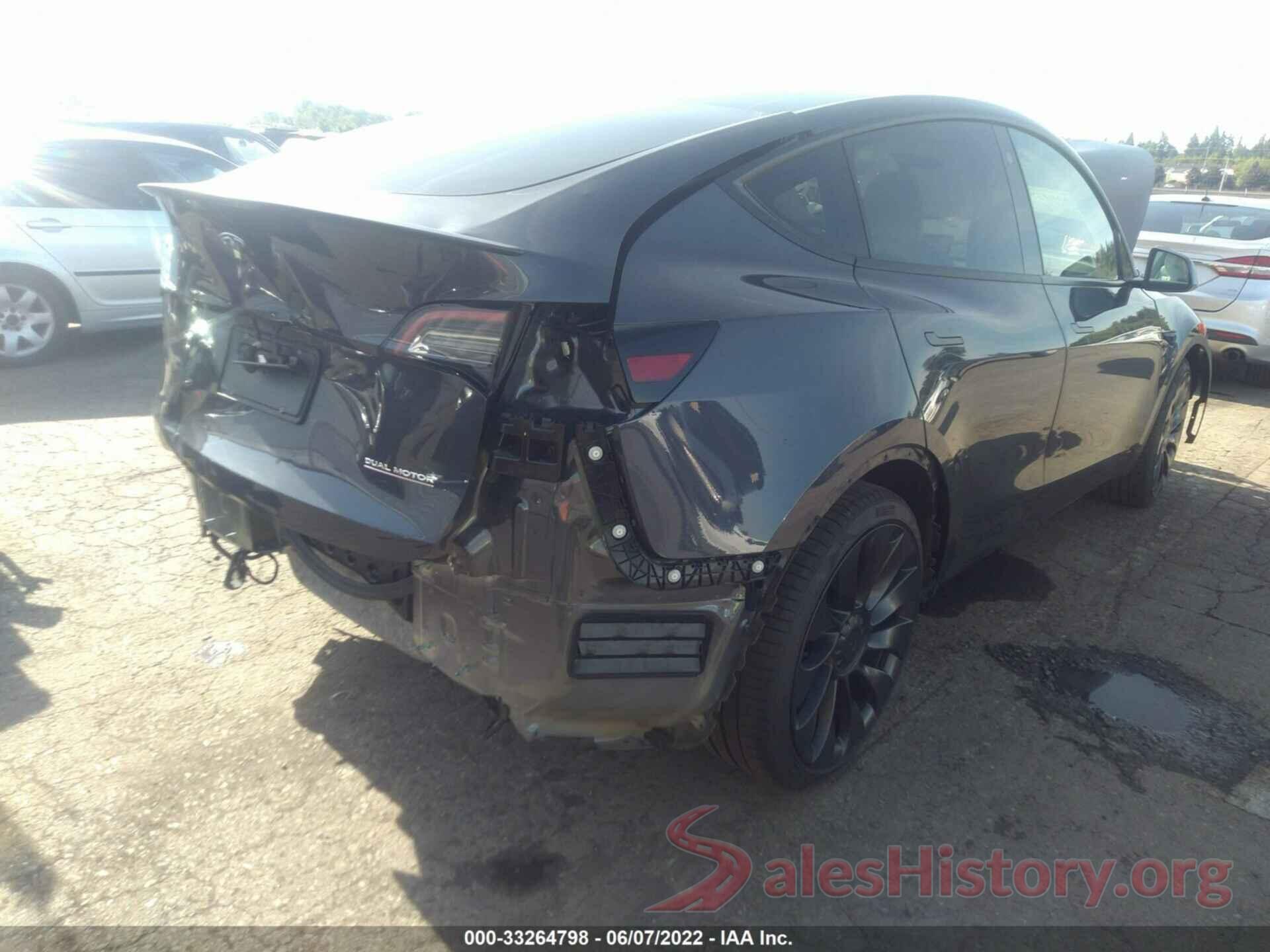 5YJYGDEF1MF268615 2021 TESLA MODEL Y