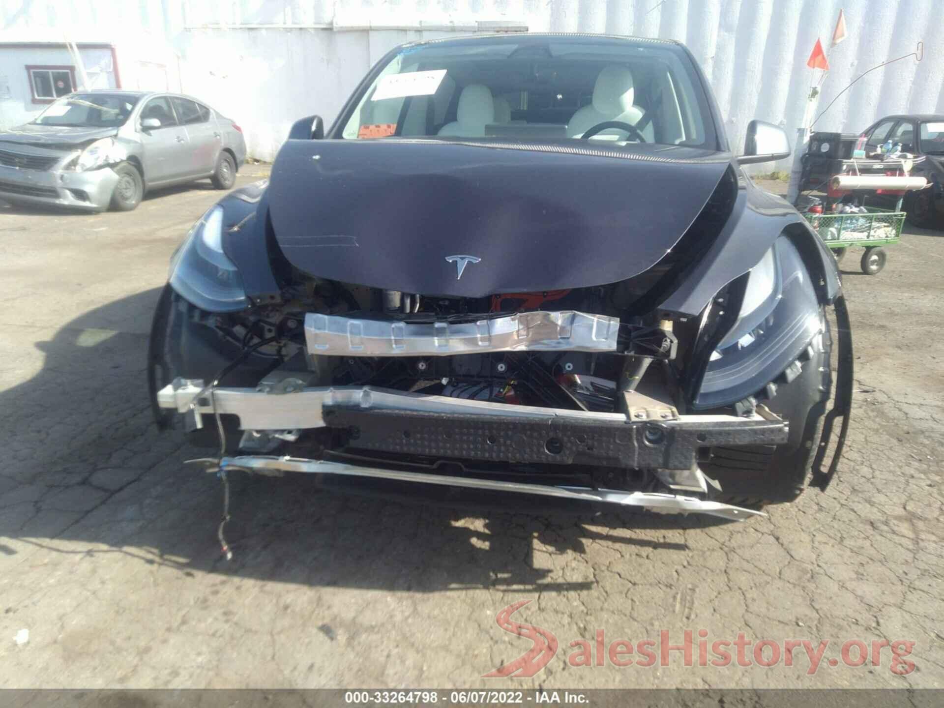 5YJYGDEF1MF268615 2021 TESLA MODEL Y