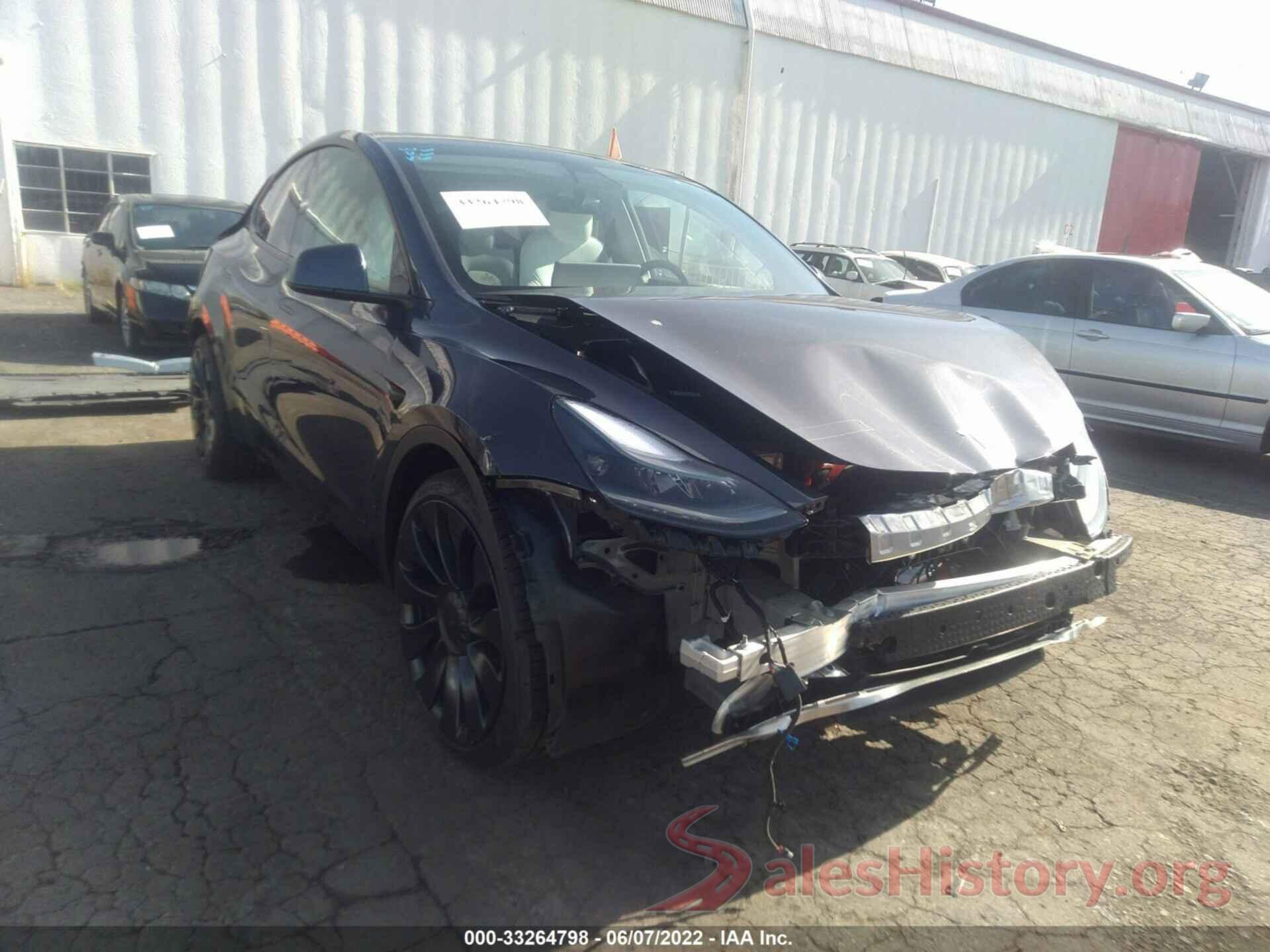 5YJYGDEF1MF268615 2021 TESLA MODEL Y