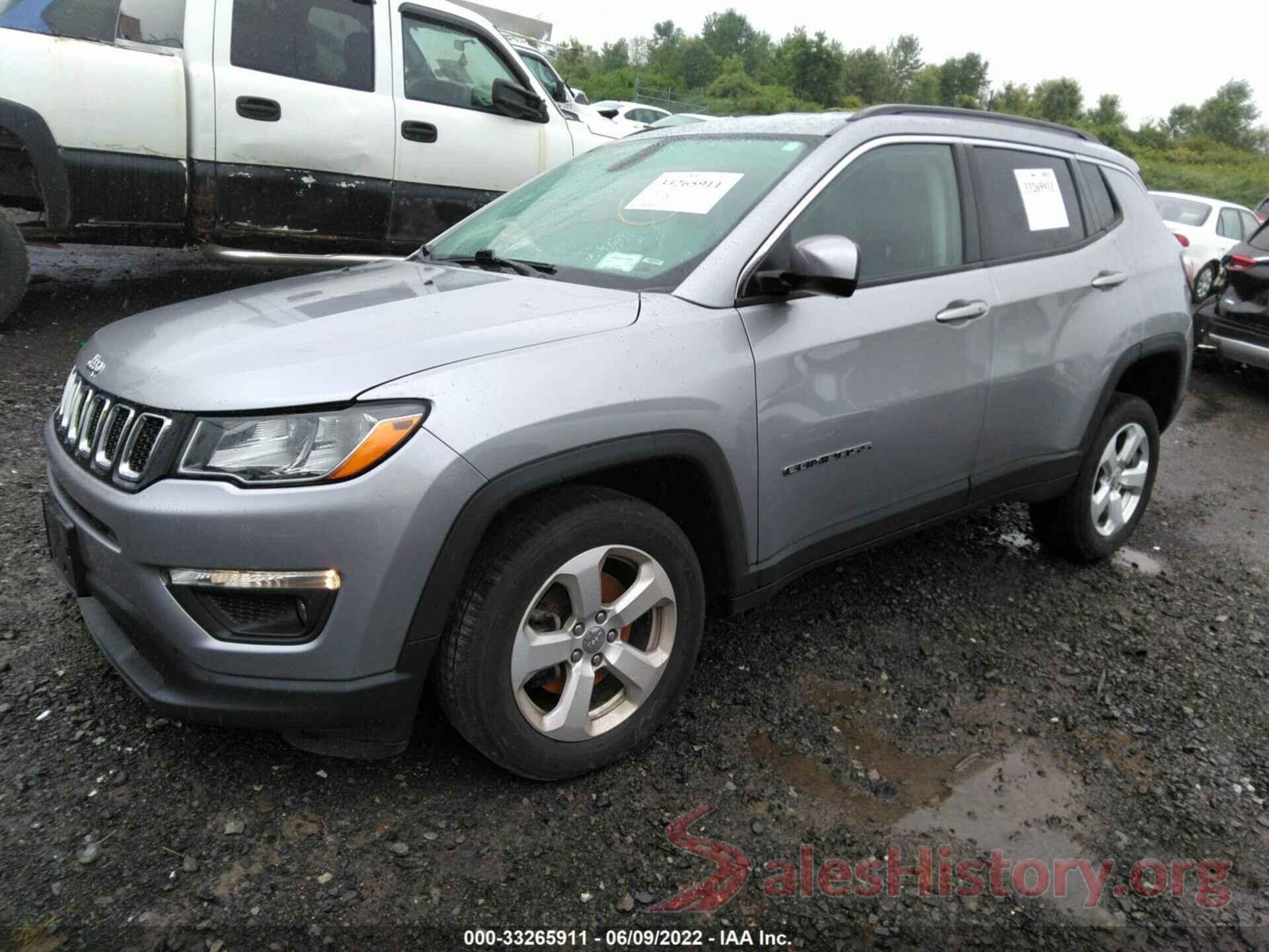 3C4NJDBB8KT593900 2019 JEEP COMPASS