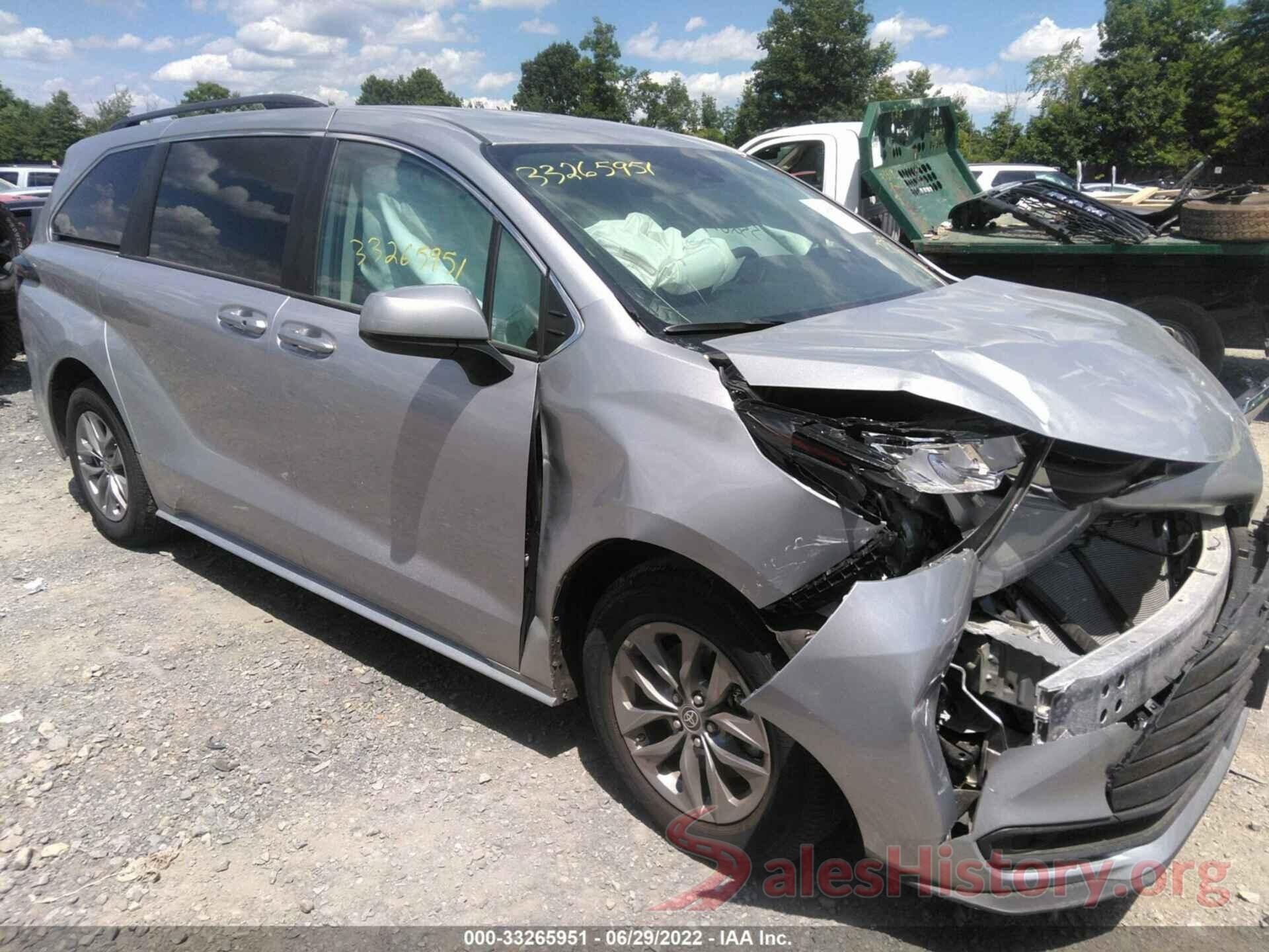 5TDKRKEC0NS103887 2022 TOYOTA SIENNA