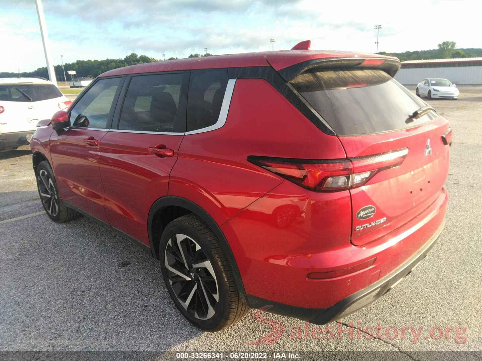 JA4J3TA82NZ023665 2022 MITSUBISHI OUTLANDER