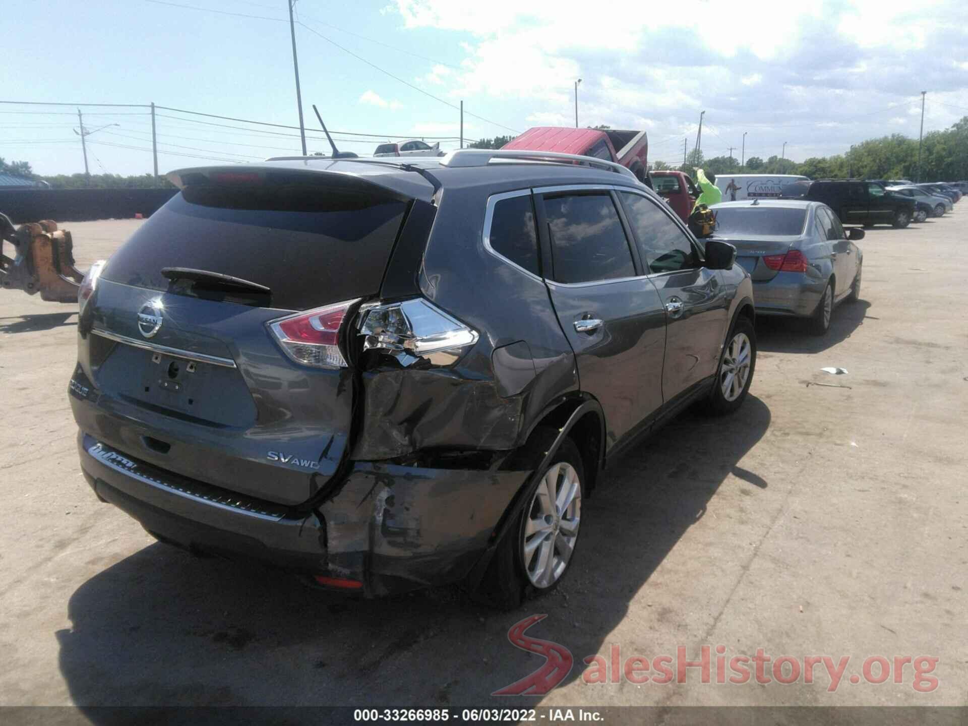 5N1AT2MV8GC774451 2016 NISSAN ROGUE