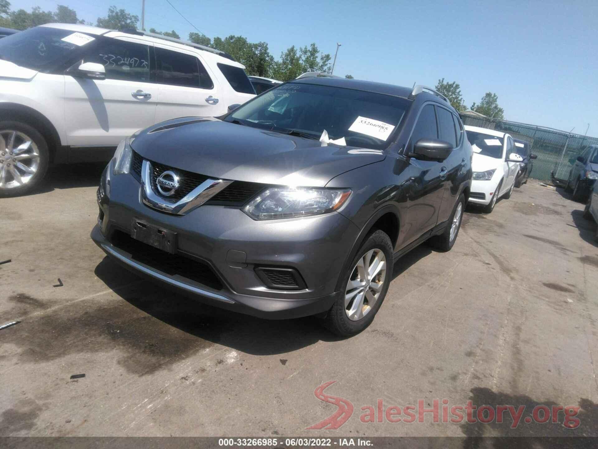 5N1AT2MV8GC774451 2016 NISSAN ROGUE