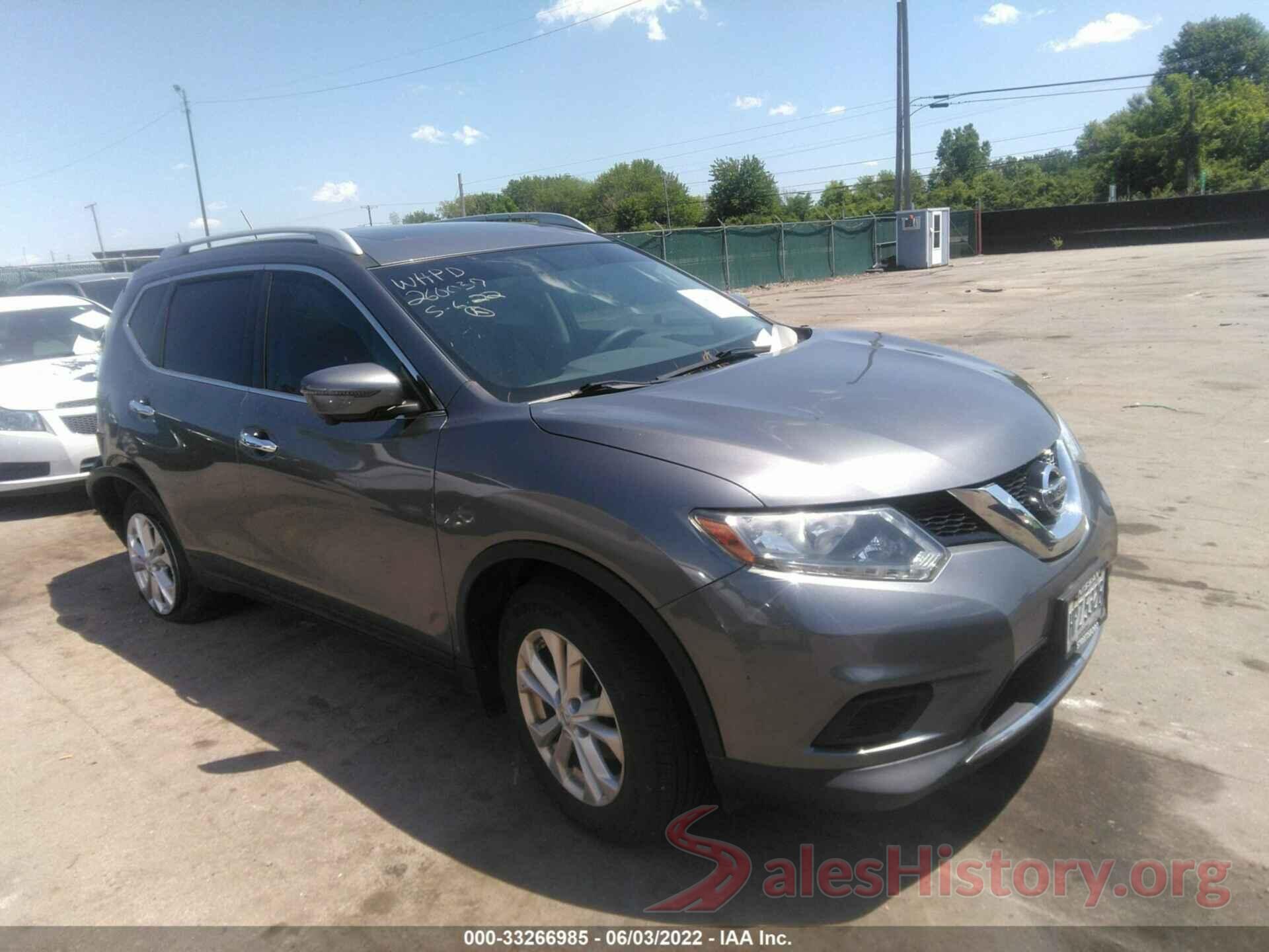 5N1AT2MV8GC774451 2016 NISSAN ROGUE