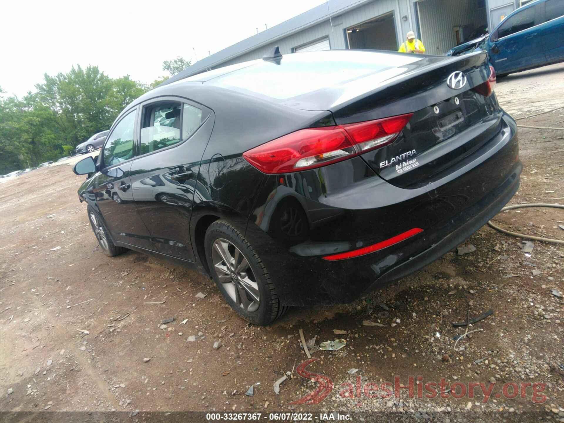 5NPD84LF7HH114299 2017 HYUNDAI ELANTRA