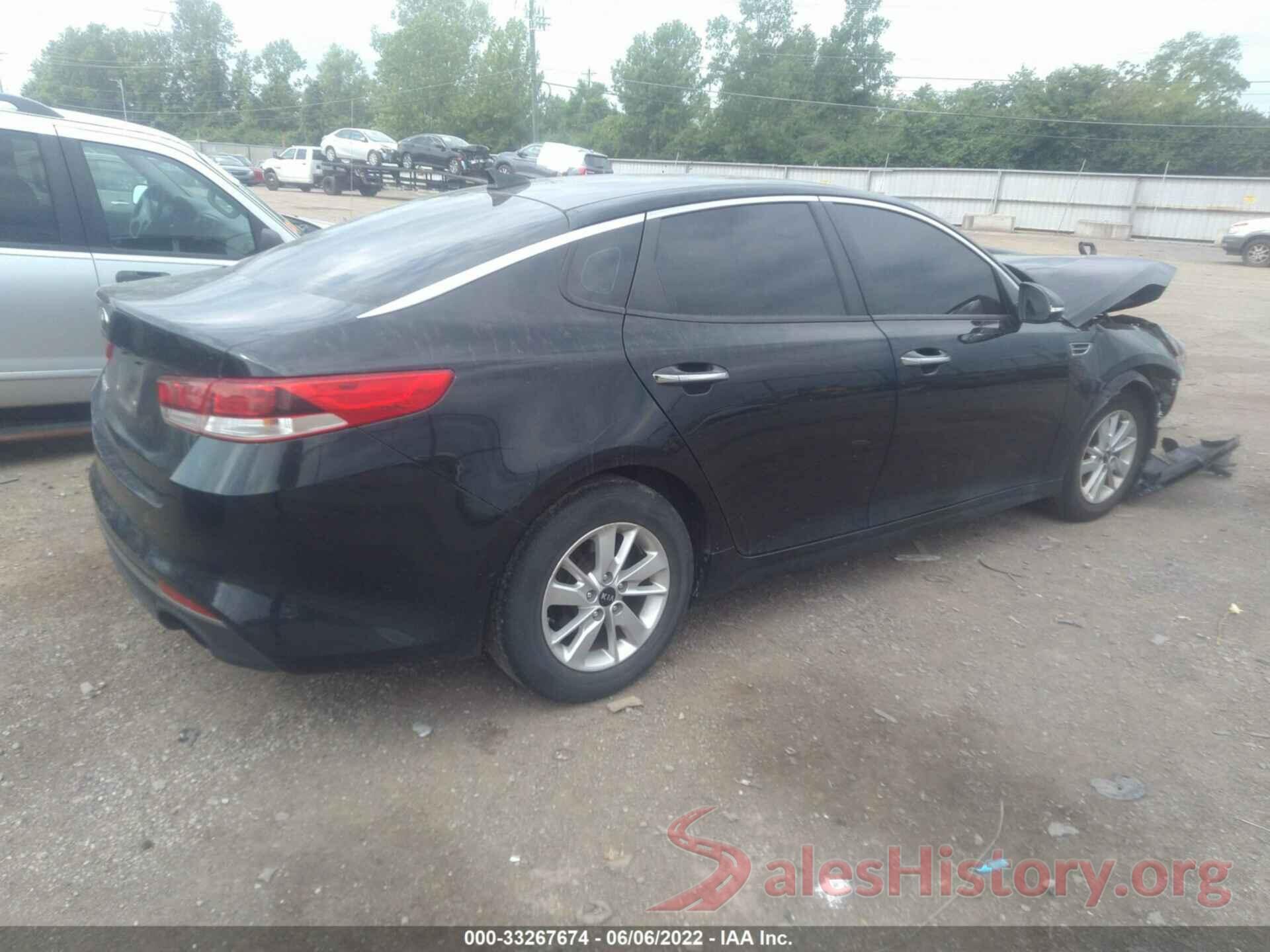 5XXGT4L31GG101480 2016 KIA OPTIMA