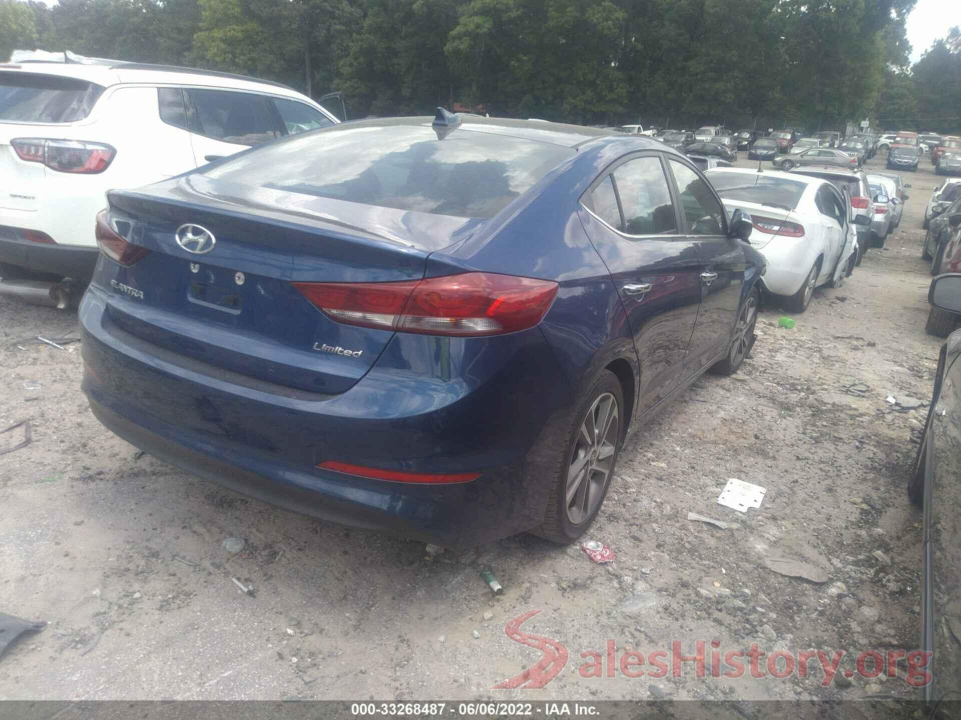 5NPD84LF3HH005600 2017 HYUNDAI ELANTRA