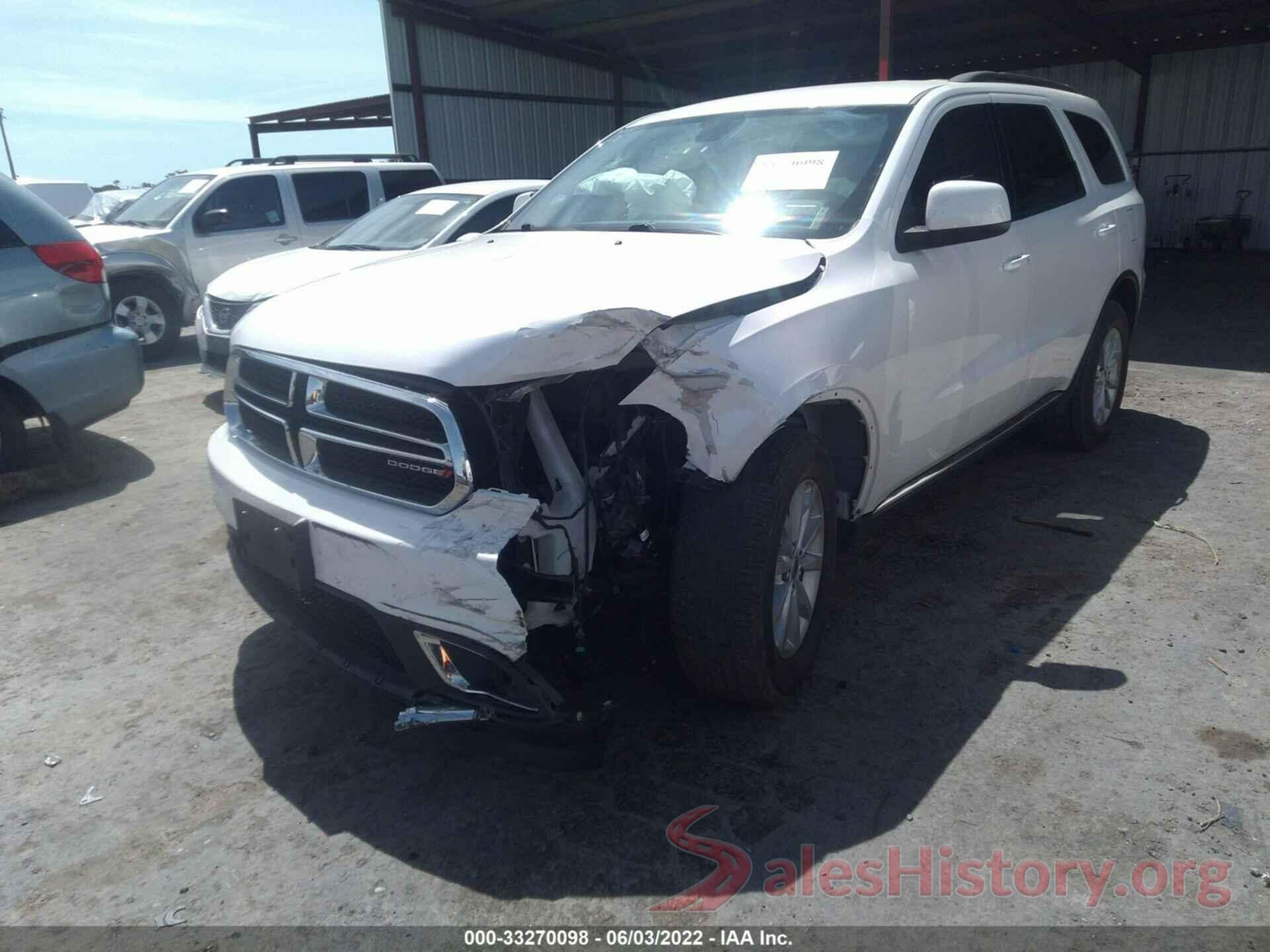 1C4RDJAG6LC330158 2020 DODGE DURANGO