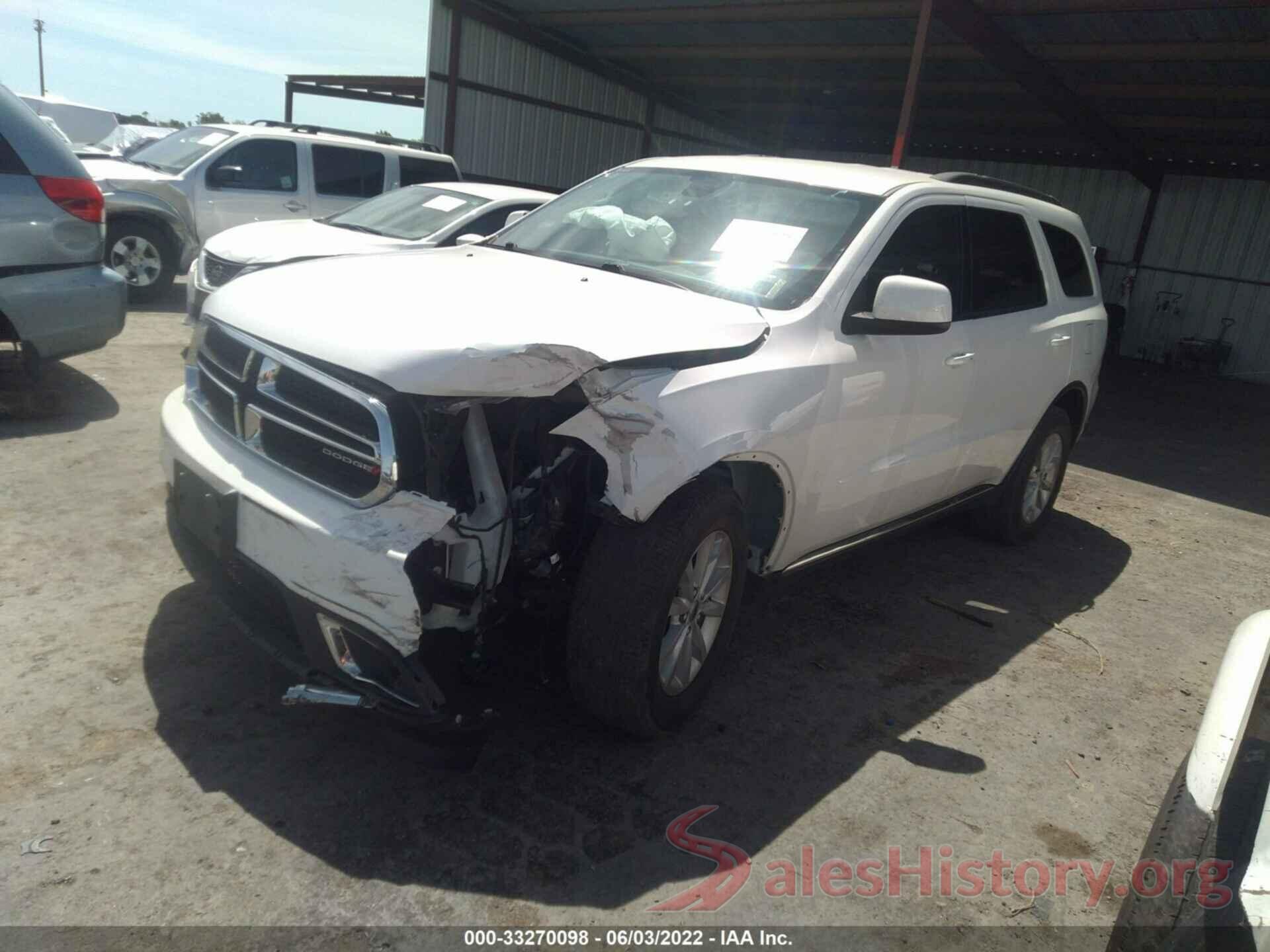 1C4RDJAG6LC330158 2020 DODGE DURANGO