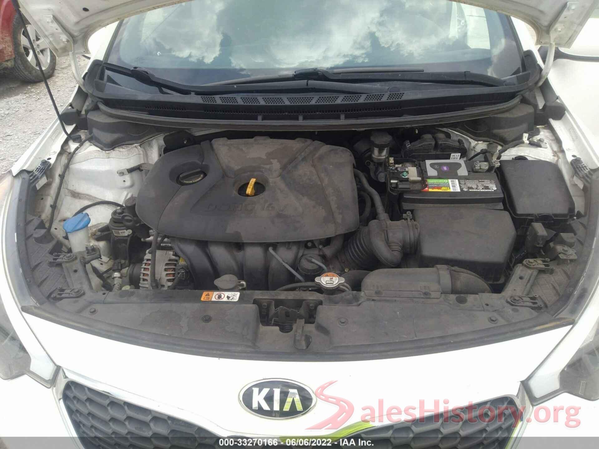 KNAFK4A69G5614943 2016 KIA FORTE