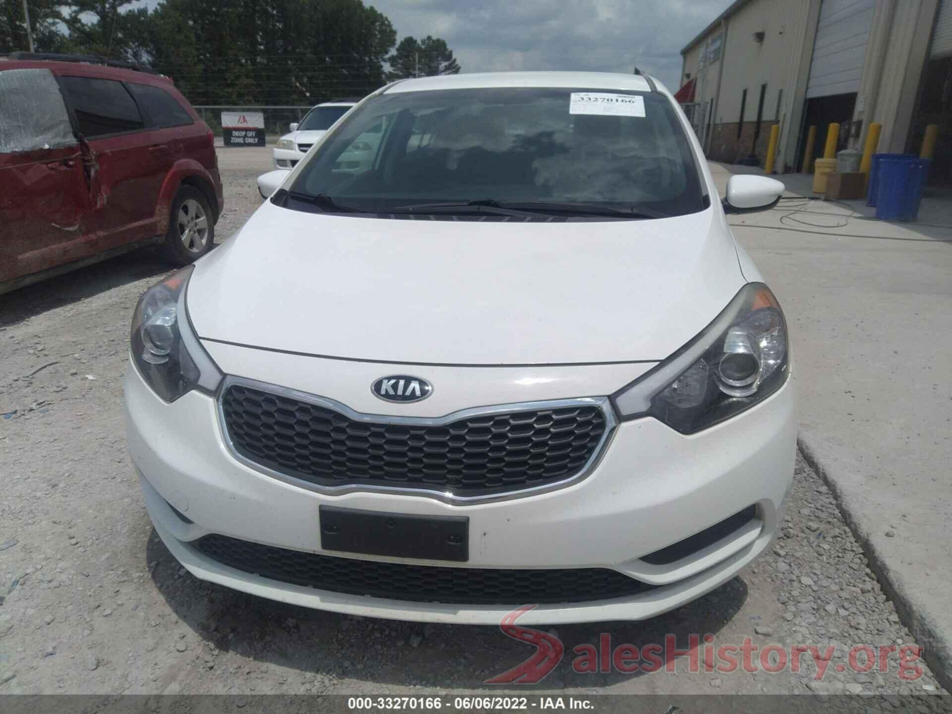 KNAFK4A69G5614943 2016 KIA FORTE