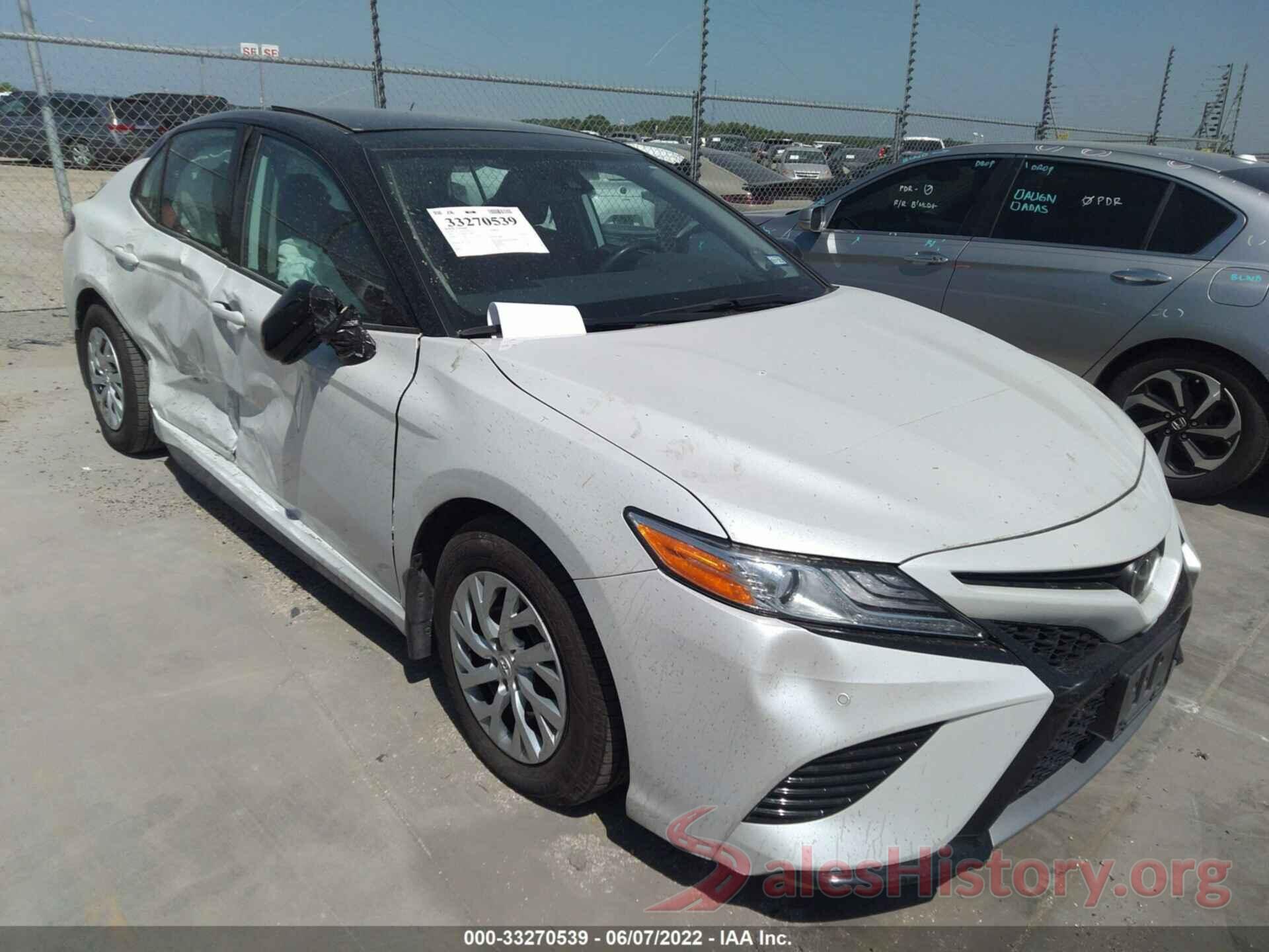 4T1KZ1AKXLU034587 2020 TOYOTA CAMRY