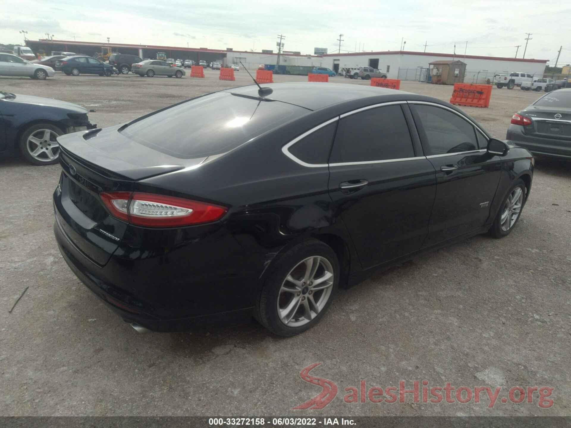 3FA6P0SU9GR381899 2016 FORD FUSION ENERGI